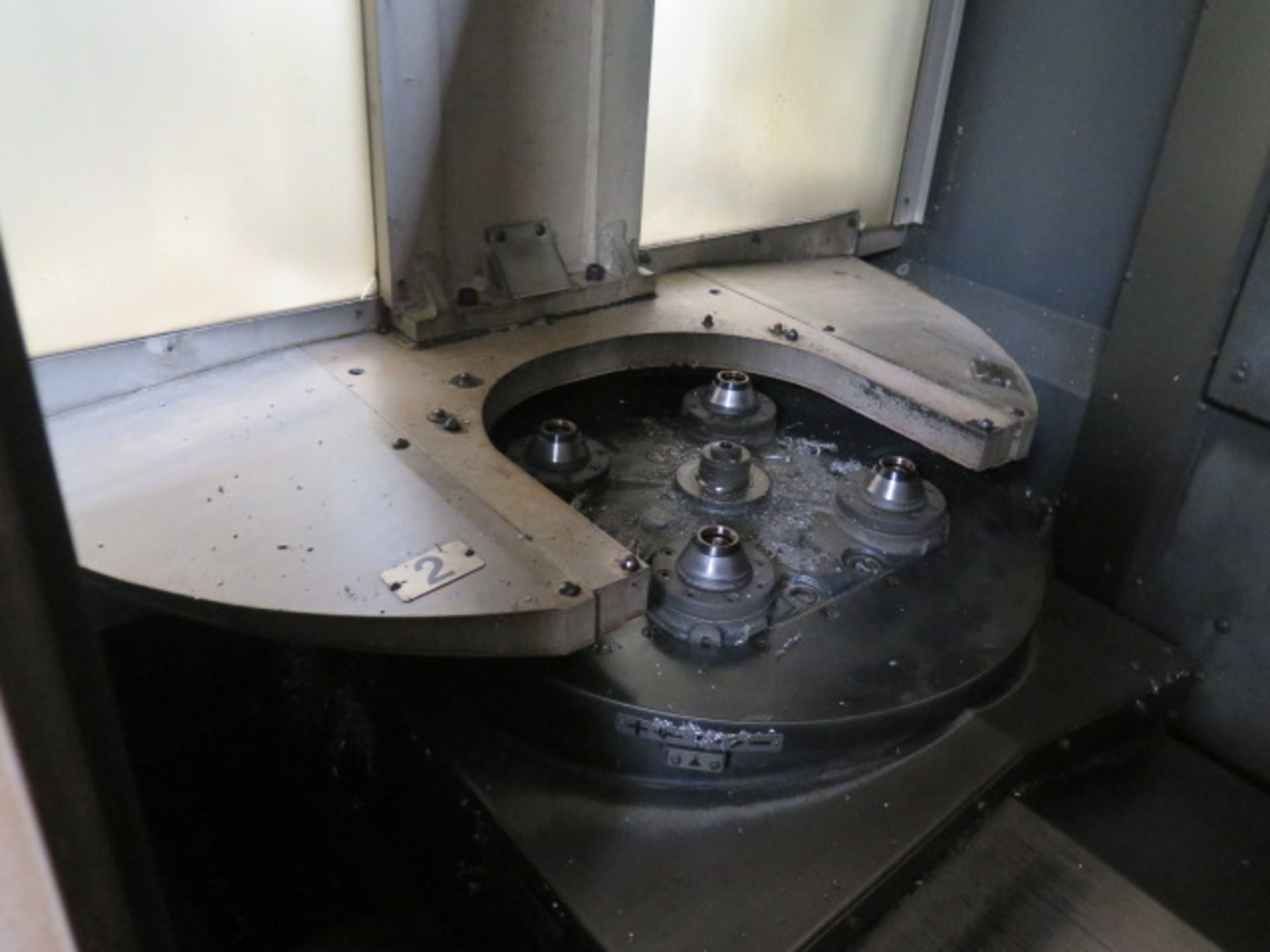 Makino A55 Delta 4-Axis CNC Horizontal Machining Center s/n M-556 w/ Makino Professional 3 Controls, - Image 6 of 17