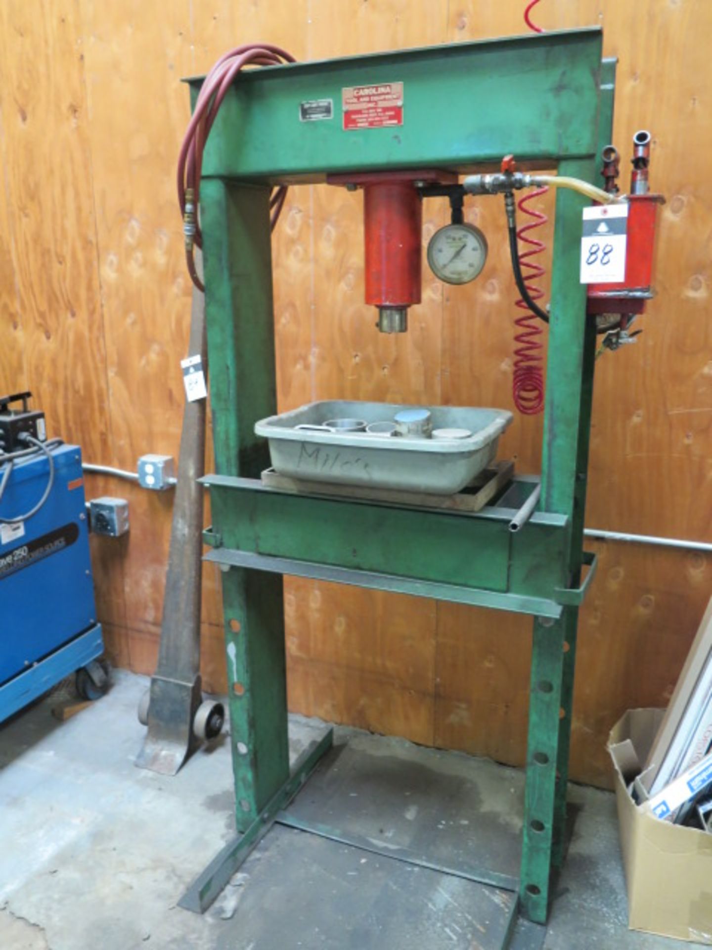 Carolina CBP-1200 50 Ton Hydraulic H-Frame Press