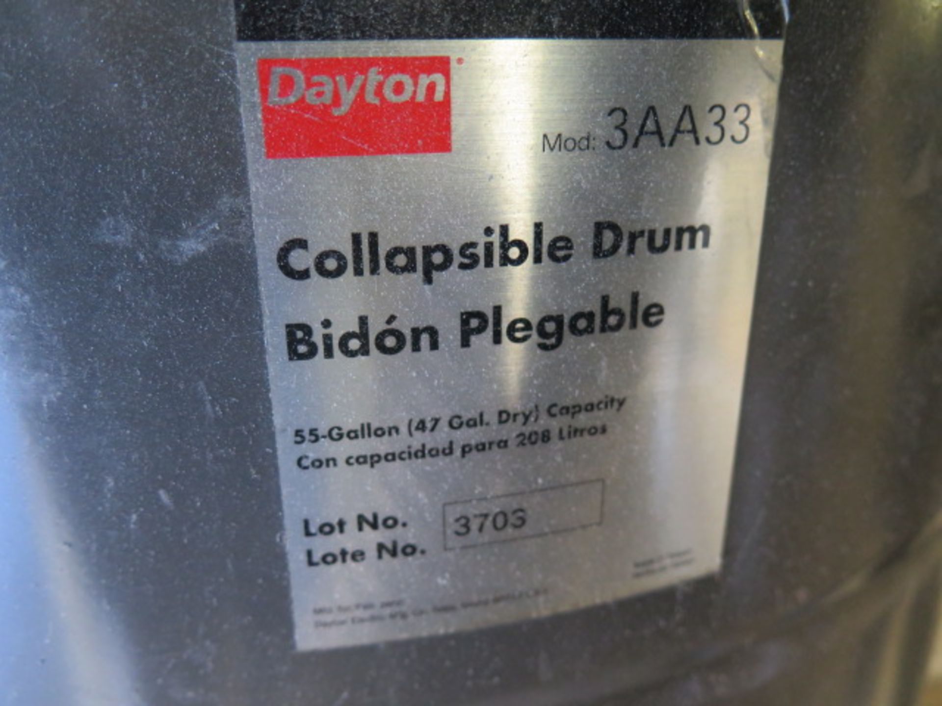 Dayton Barrel Style Dust Collector - Image 3 of 3