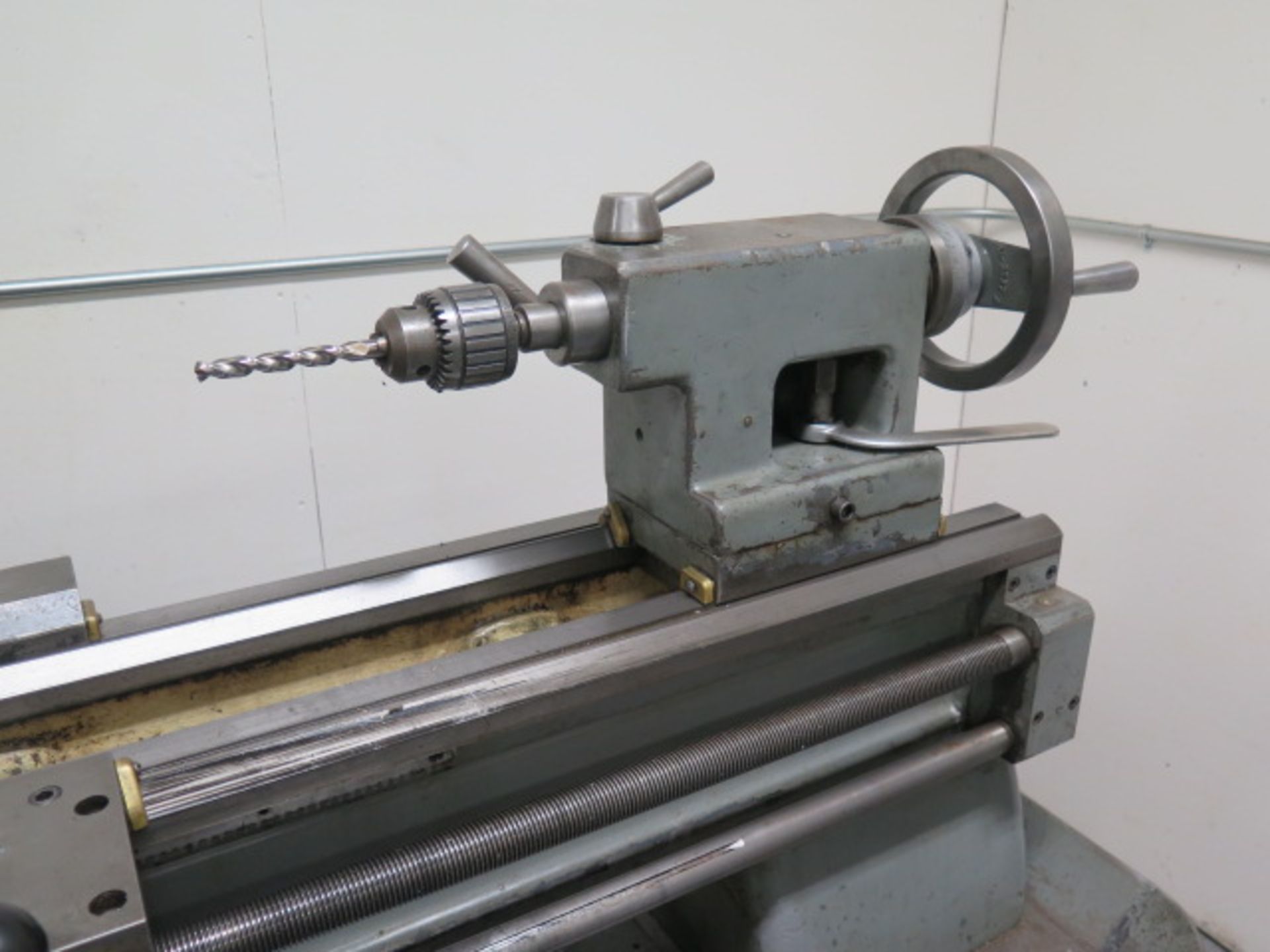 Sheldon 15” x 42” Geared Head Lathe s/n 30091 w/ 45-1250 RPM, Tailstock, Steady Rest, 10” 3-Jaw - Image 6 of 7