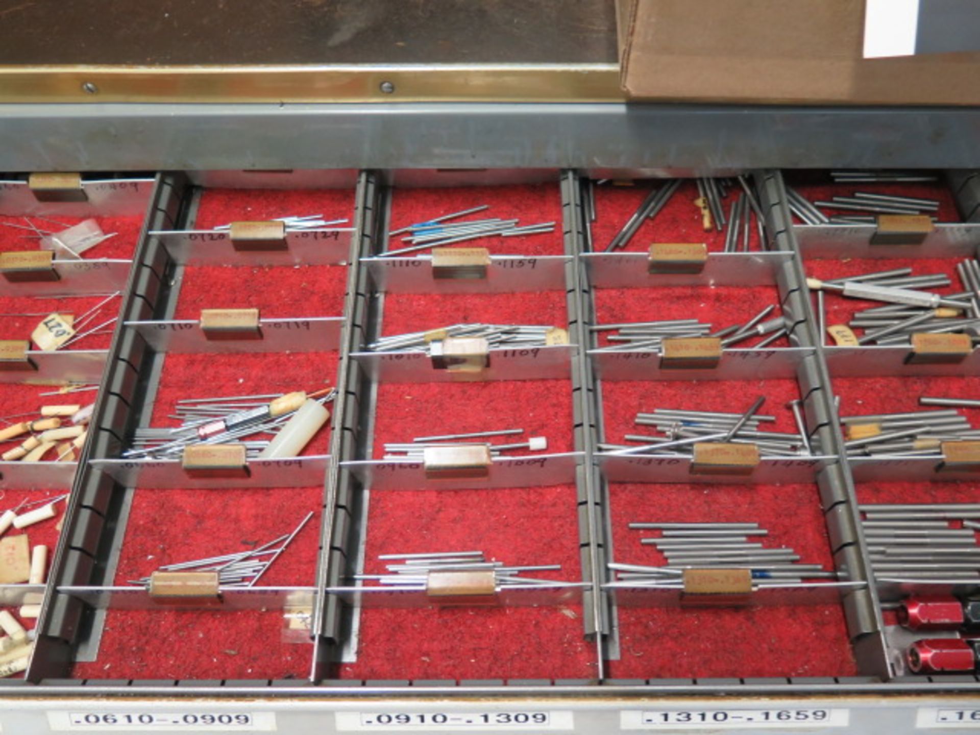 9-Drawer Tooling Cabinet w/ Deltronic Gage Pins - Image 4 of 7