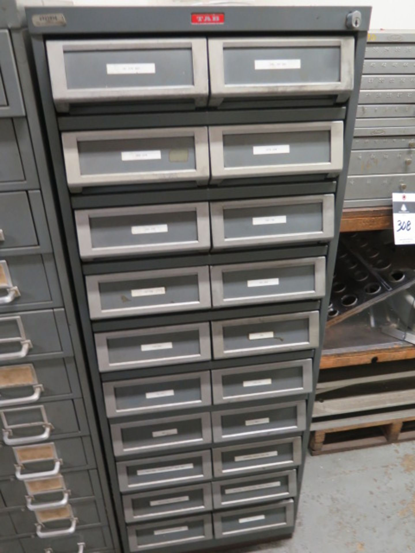 10-Drawer Cabinet w/ Misc