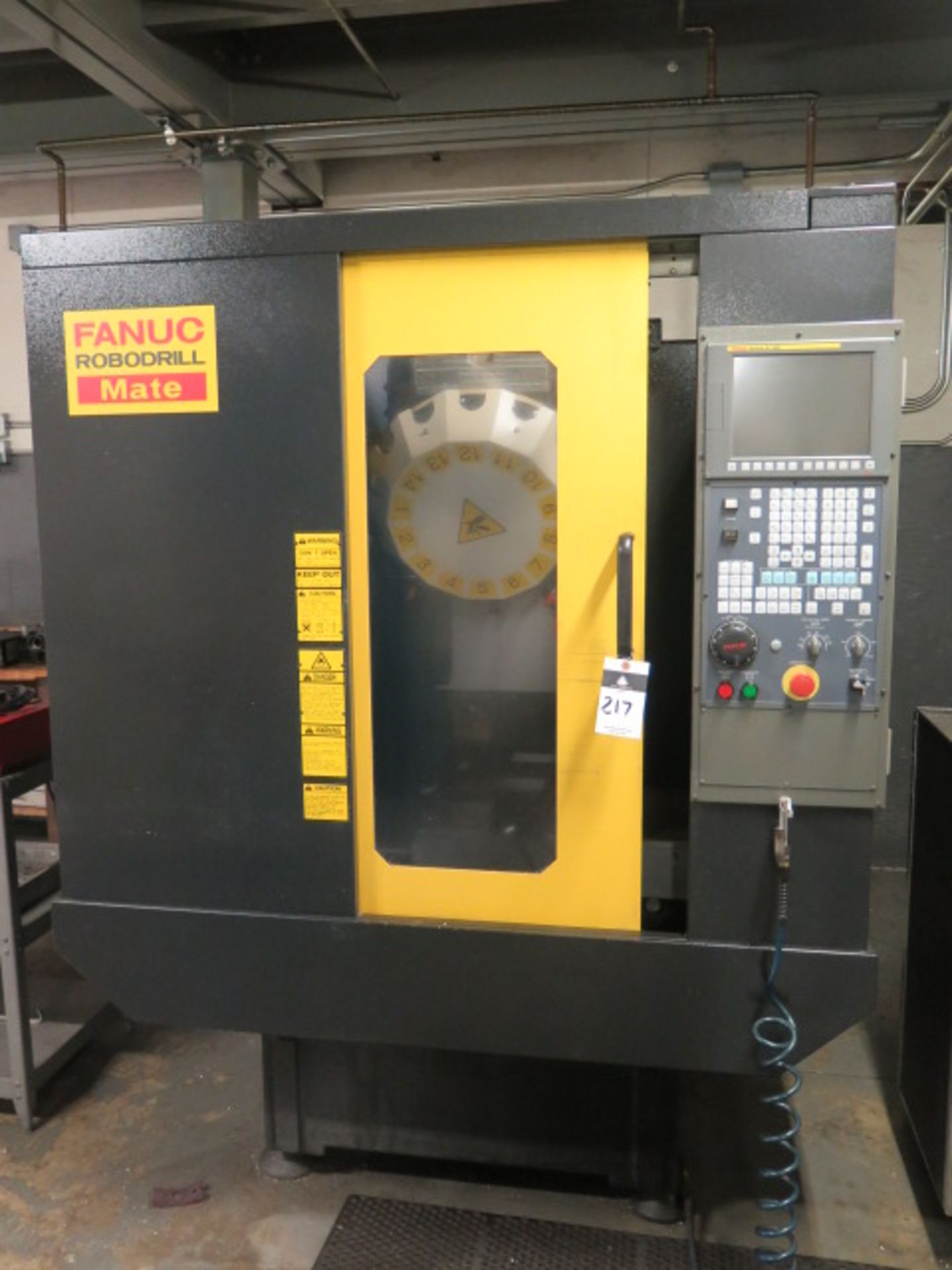 2006 Fanuc Robodrill MATE CNC Drilling Center s/n P068VN0039 w/ Fanuc Series 0i-MC Controls, 14-