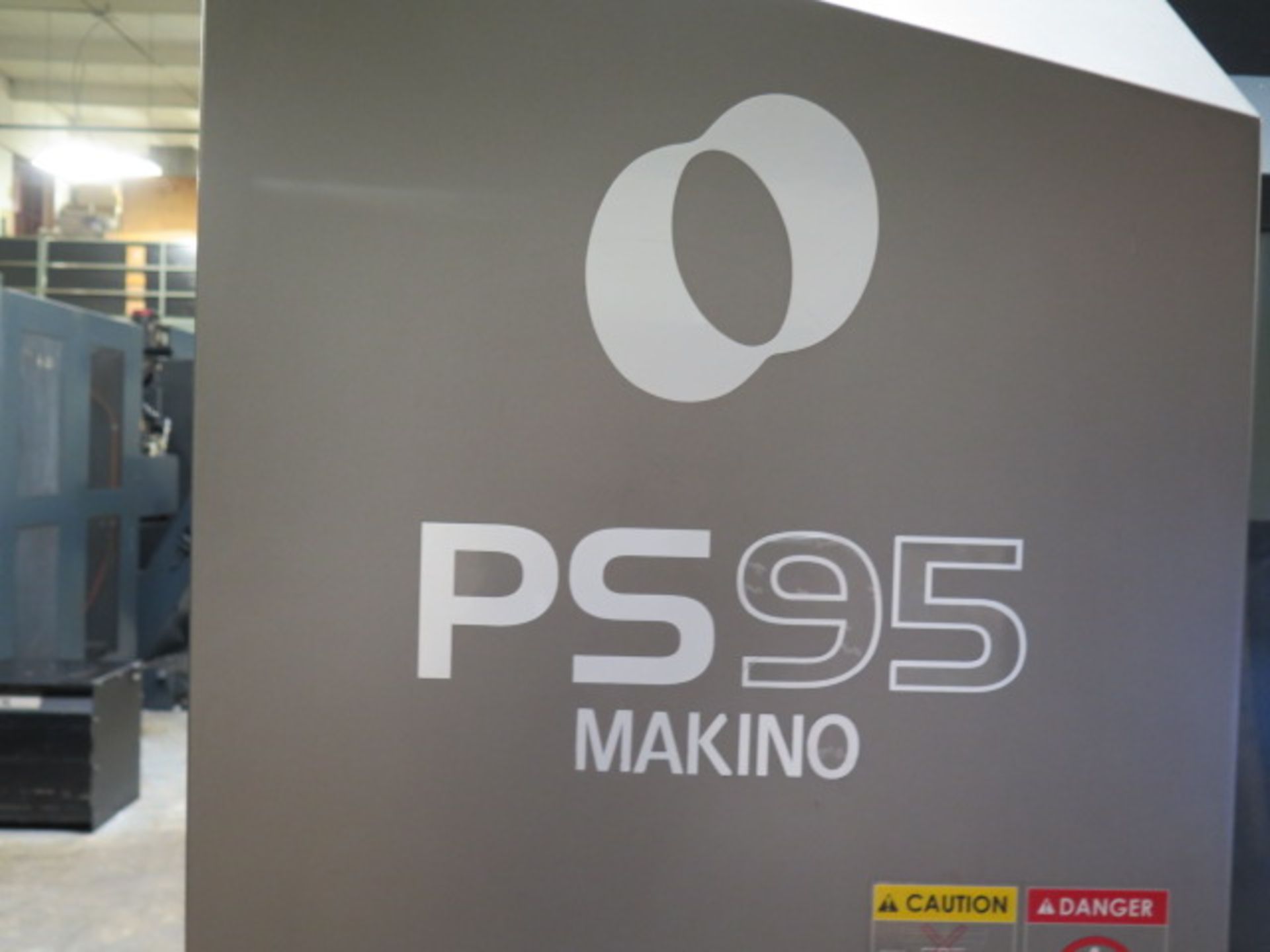 2012 Makino PS95 CNC Vertical Machining Center s/n U130541 w/ Makino Professional 3 Controls, 30- - Image 11 of 16
