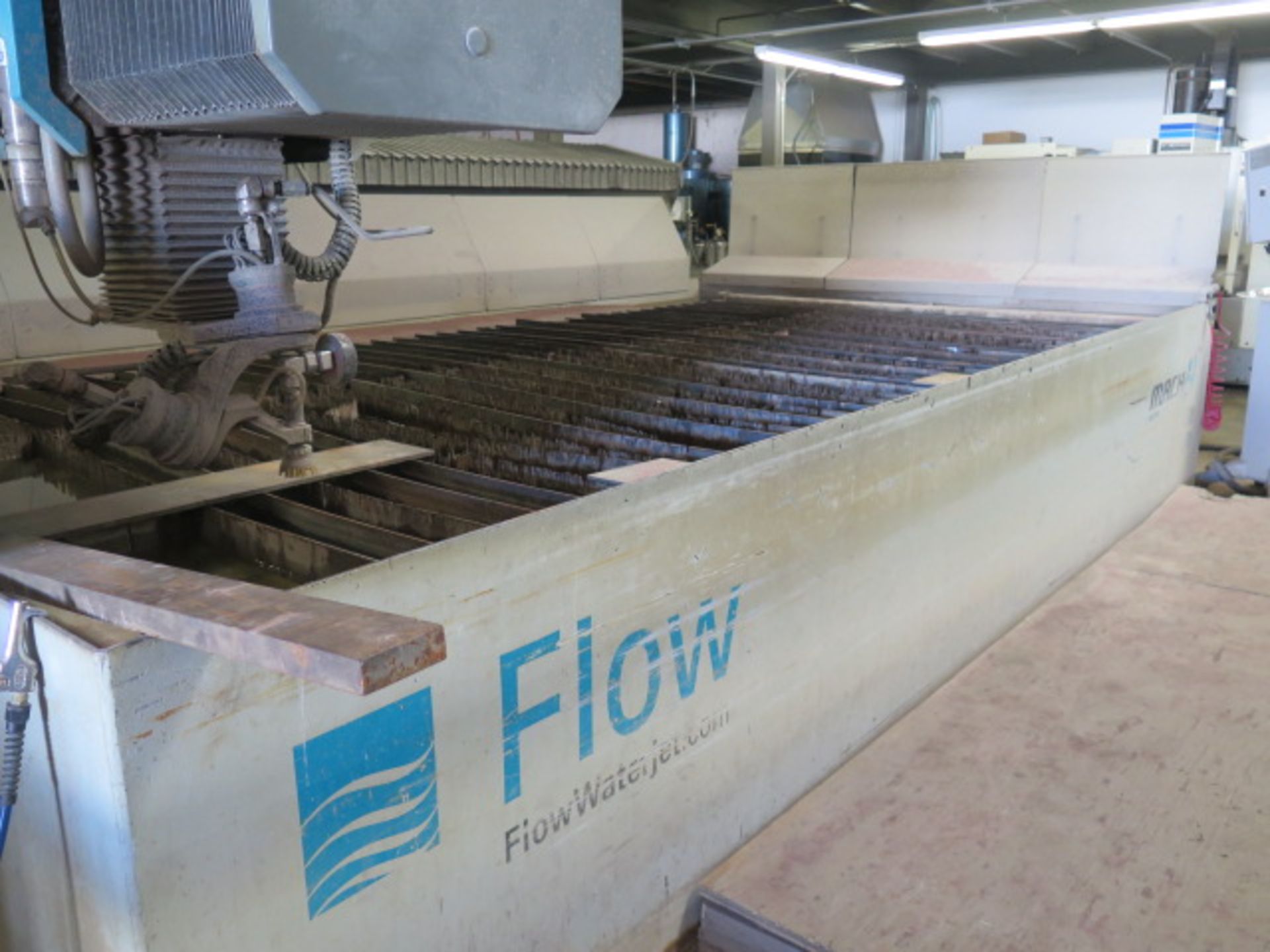 2011 Flow Mach-4 4020b XD Dynamic 5-Axis Flying Bridge CNC Waterjet Contour Machine s/n 23340 w/ - Image 5 of 19