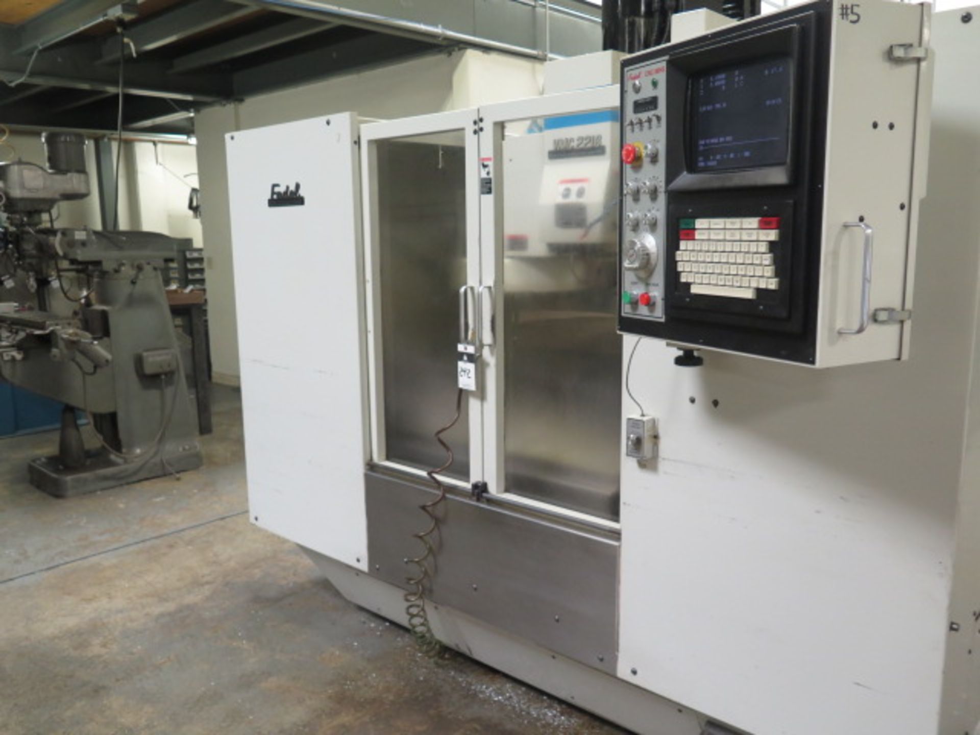 1997 Fadal VMC2216 CNC Vertical Machining Center s/n 9704636 w/ Fadal CNC88HS Controls, 21-Statation - Image 3 of 11