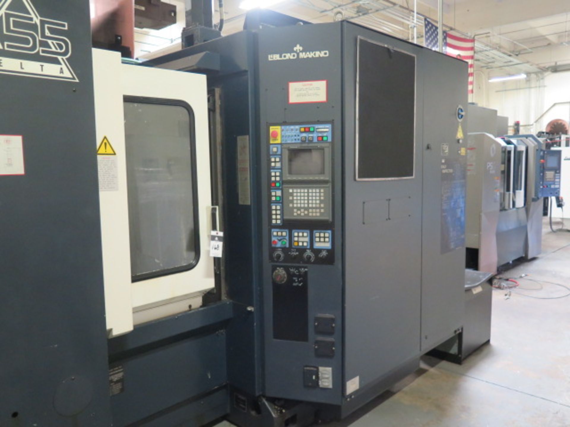 Makino A55 Delta 4-Axis CNC Horizontal Machining Center s/n LM-481 w/ Makino Professional 3 - Image 2 of 15