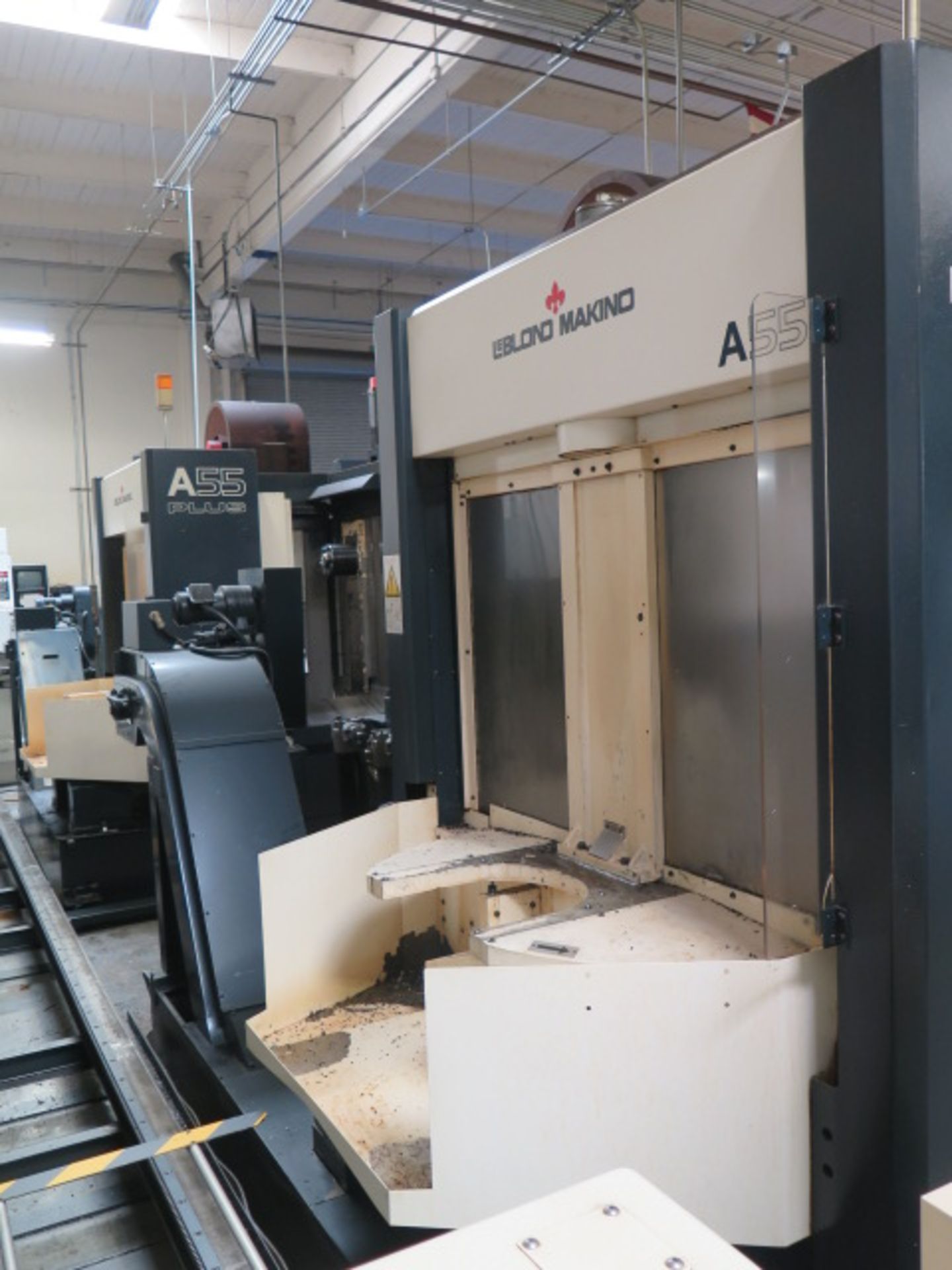 Makino A55 PLUS 4-Axis CNC Horizontal Machining Center s/n LM-0297 w/ Makino Professional 3 - Image 7 of 15