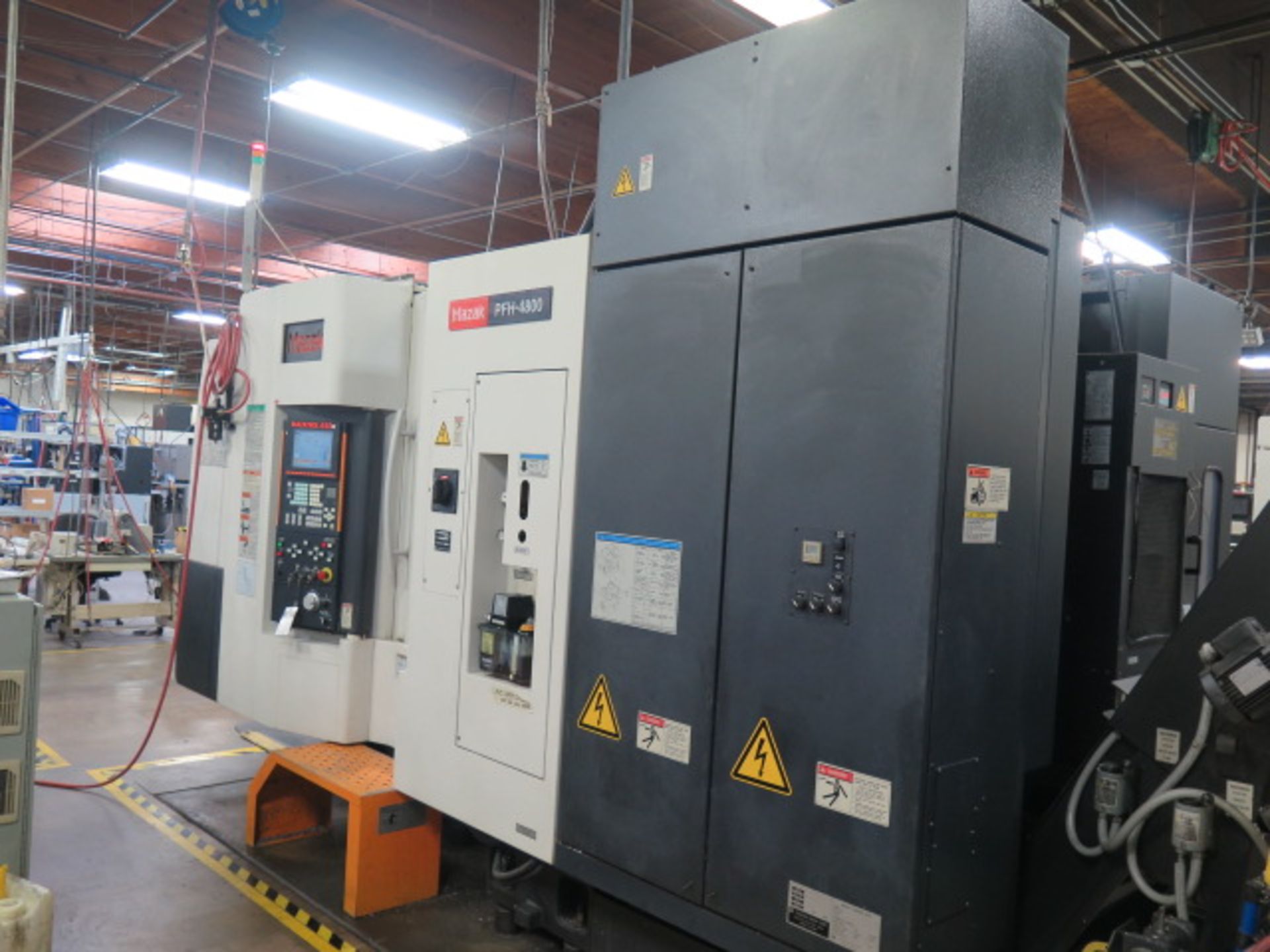 2004 Mazak PFH-4800 4-Axis 2-Pallet CNC HMC s/n 168728 w/ Mazatrol 640M Controls, SOLD AS IS - Image 3 of 18