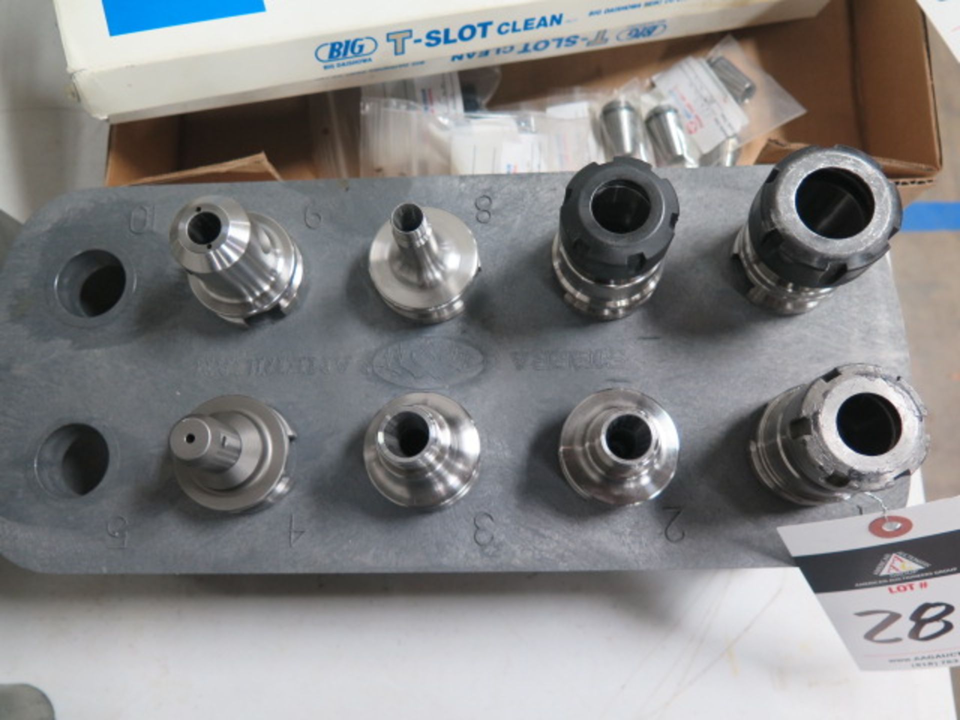 BT-30 Taper Tooling (10) w/ Rack(SOLD AS-IS - NO WARRANTY) - Image 2 of 3