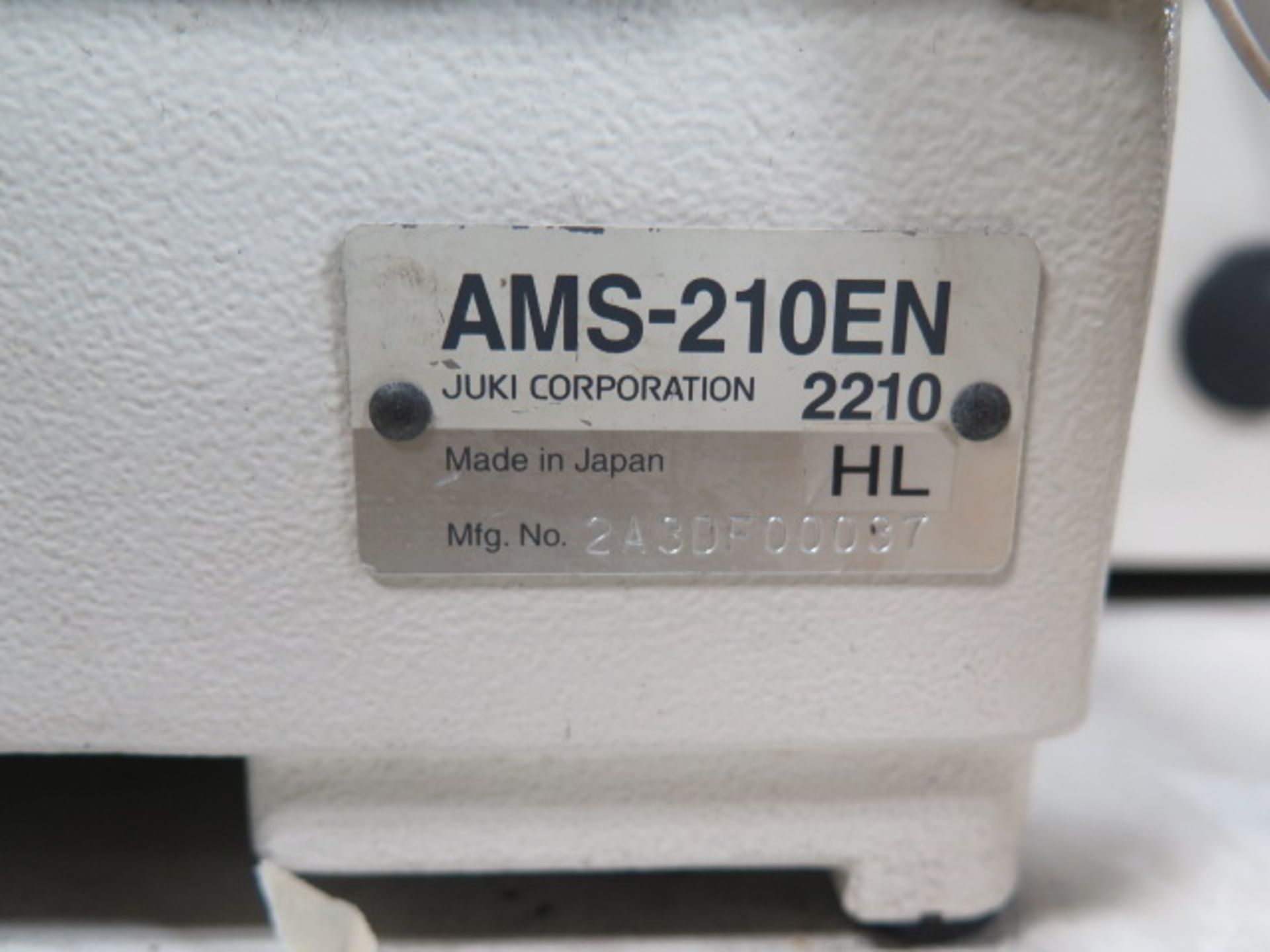 Juki AMS-210EN Industrial Sewing Machine s/n 2A3DF00037 w/ Juki IP-420 Controls, SOLD AS IS - Image 7 of 8