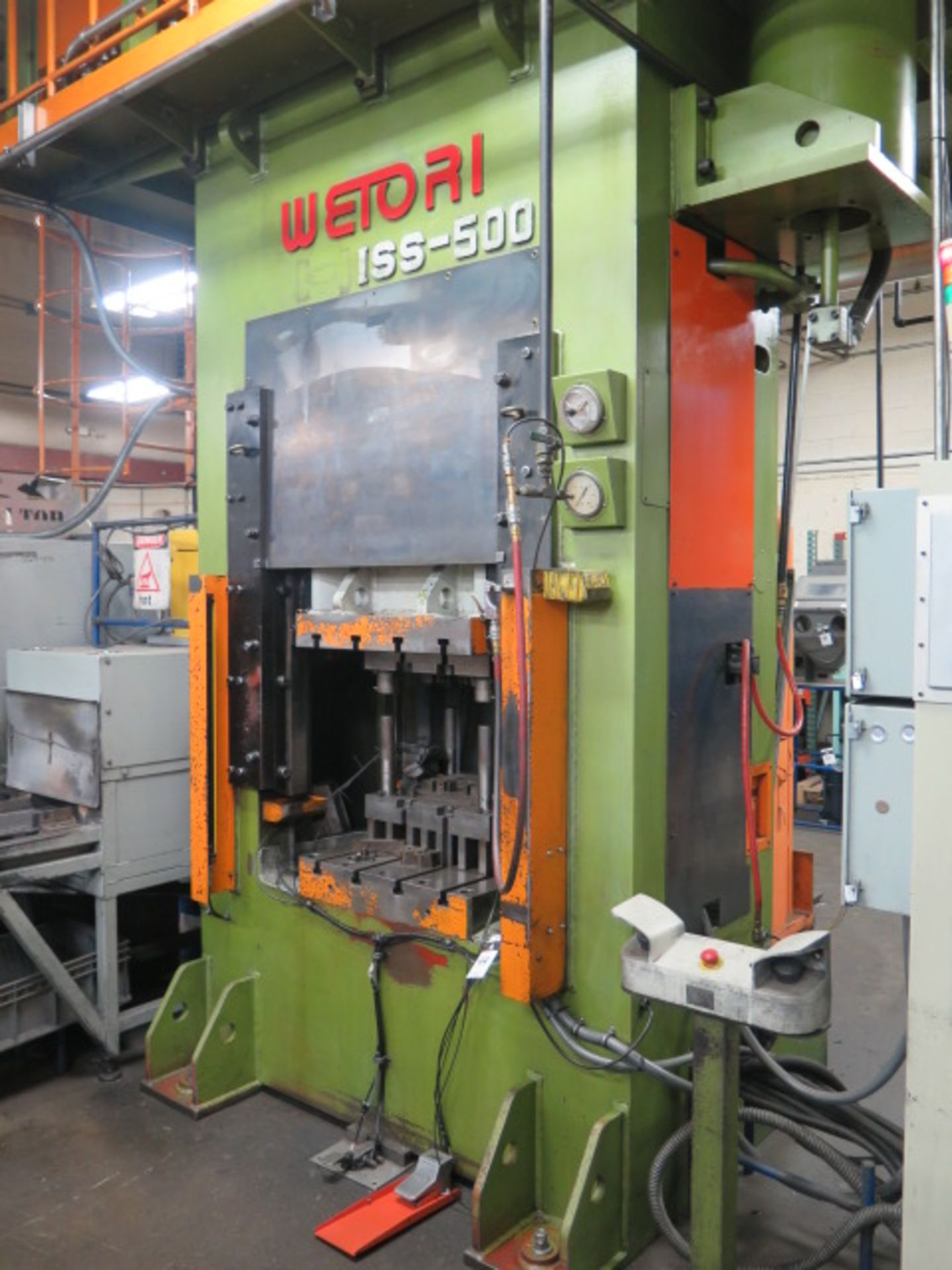 Wetori ISS-500 500 Ton Hot Forging Hydraulic Press w/ Phoenix Contact Touch Screen Cont, SOLD AS IS - Image 2 of 13