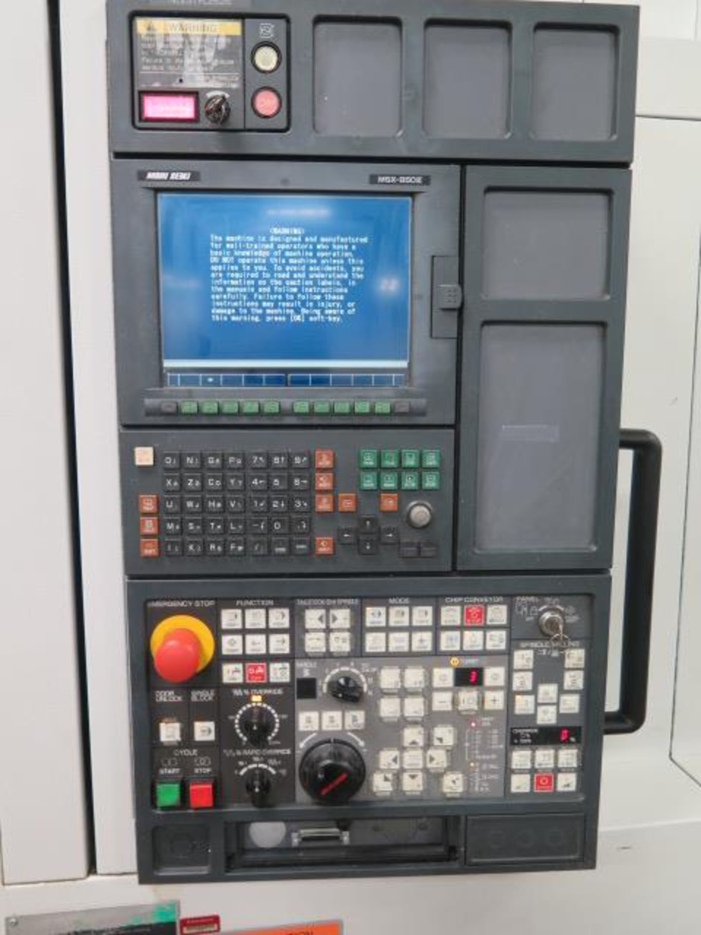 2005 Mori Seiki NL2500SY/700 Twin Spindle Live Turret CNC Turning Center s/n NL251FL2626,SOLD AS IS - Image 11 of 17