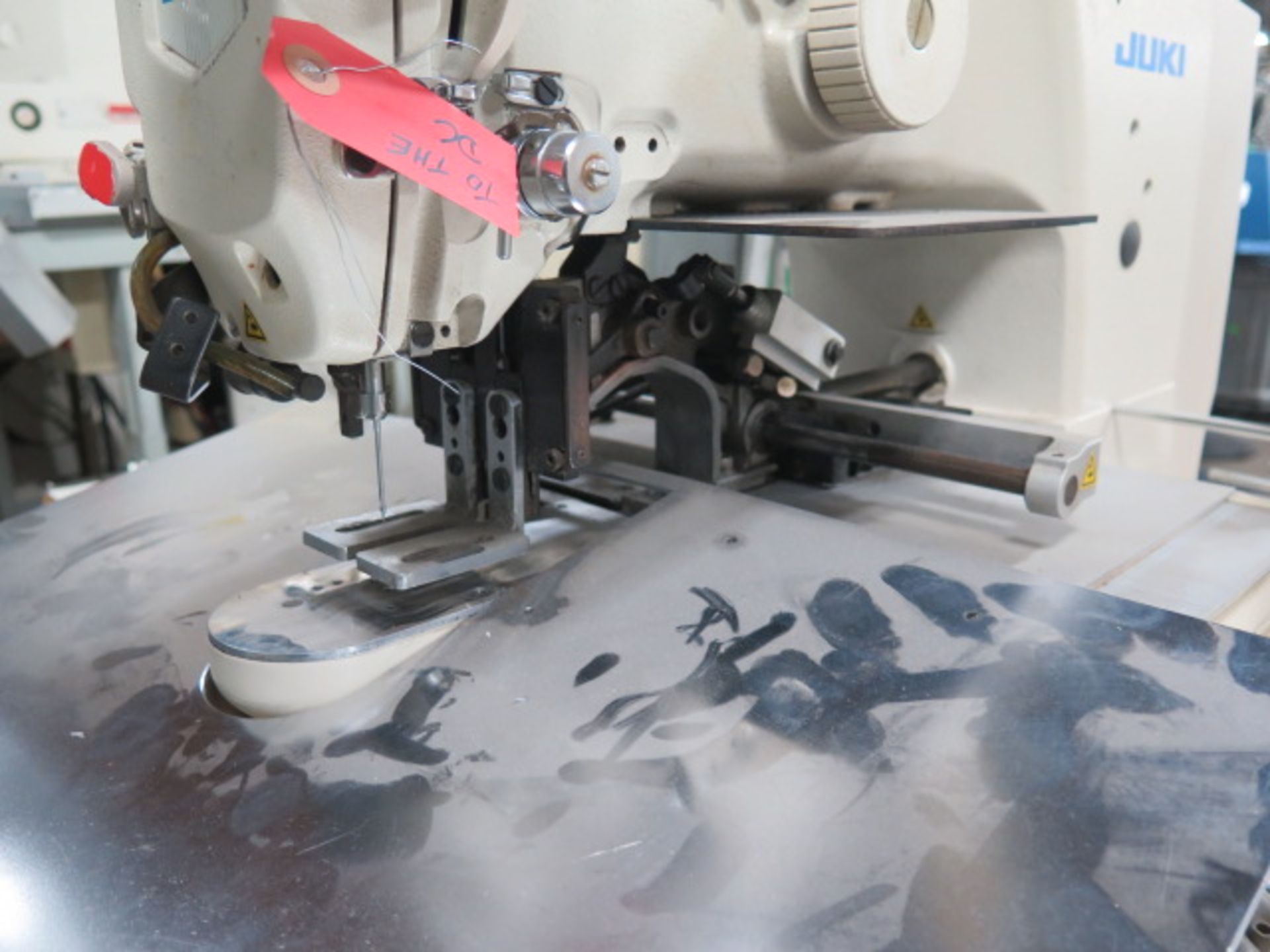 Juki AMS-210EN Industrial Sewing Machine s/n 2A3DF00037 w/ Juki IP-420 Controls, SOLD AS IS - Image 6 of 8