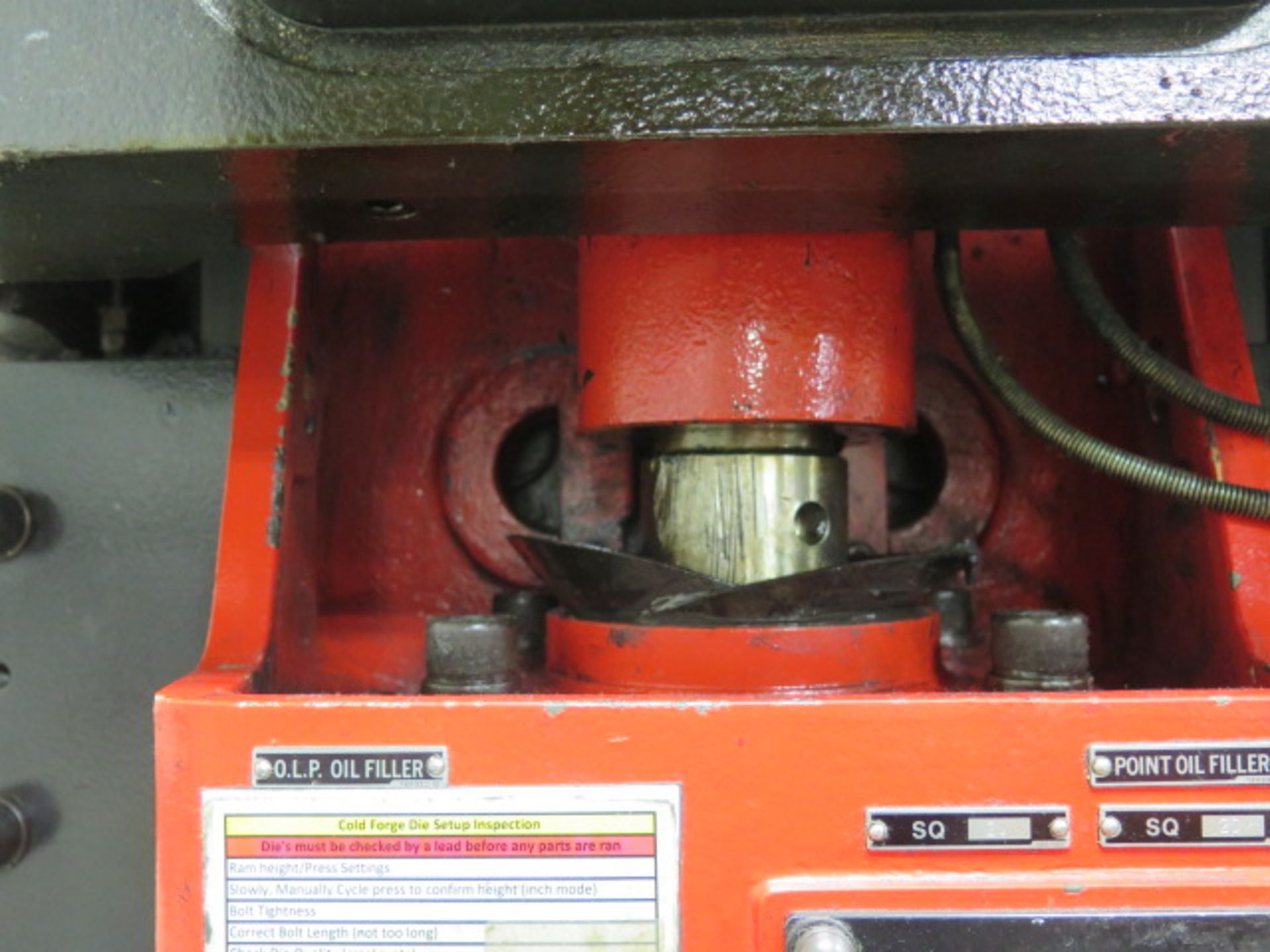 2006 Amada TP45EX 45 Metric Ton (49.5 Short Ton) Hydraulic Press s/n 72100691 SOLD AS IS - Image 9 of 14