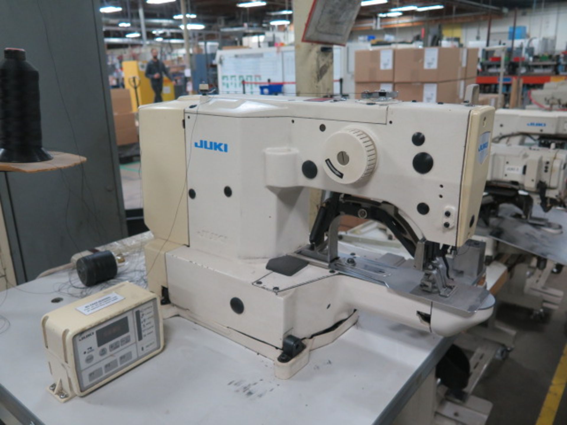 Juki Industrial Sewing Machine w/ Juki MC-590 Intelligent Sewing System Controls, SOLD AS IS - Image 3 of 8