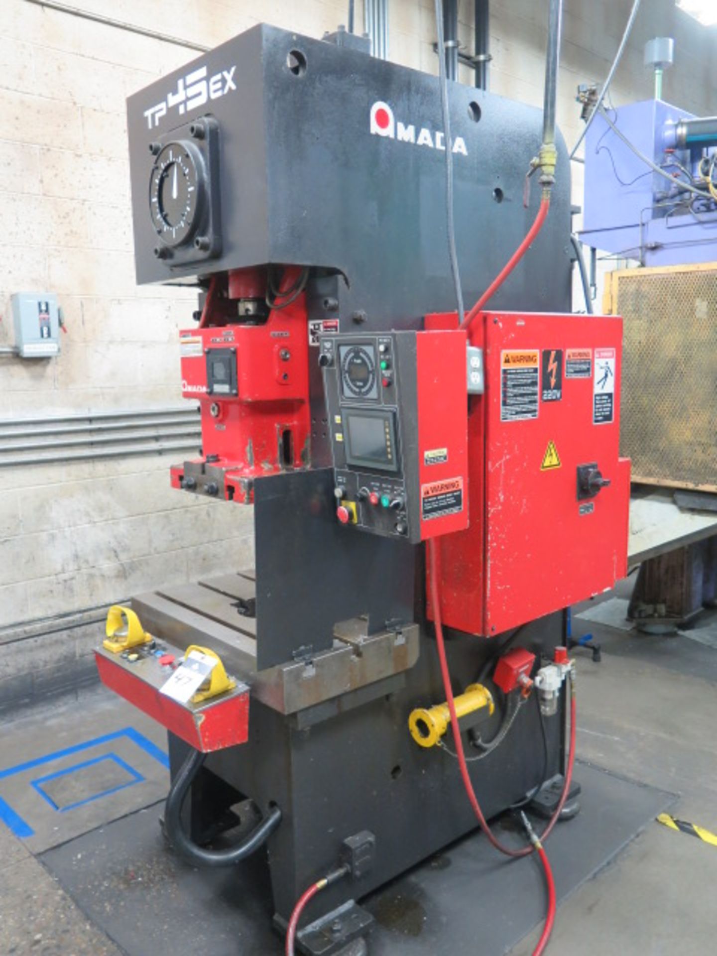 2006 Amada TP45EX 45 Metric Ton (49.5 Short Ton) Hydraulic Press s/n 72100691 SOLD AS IS - Image 2 of 14