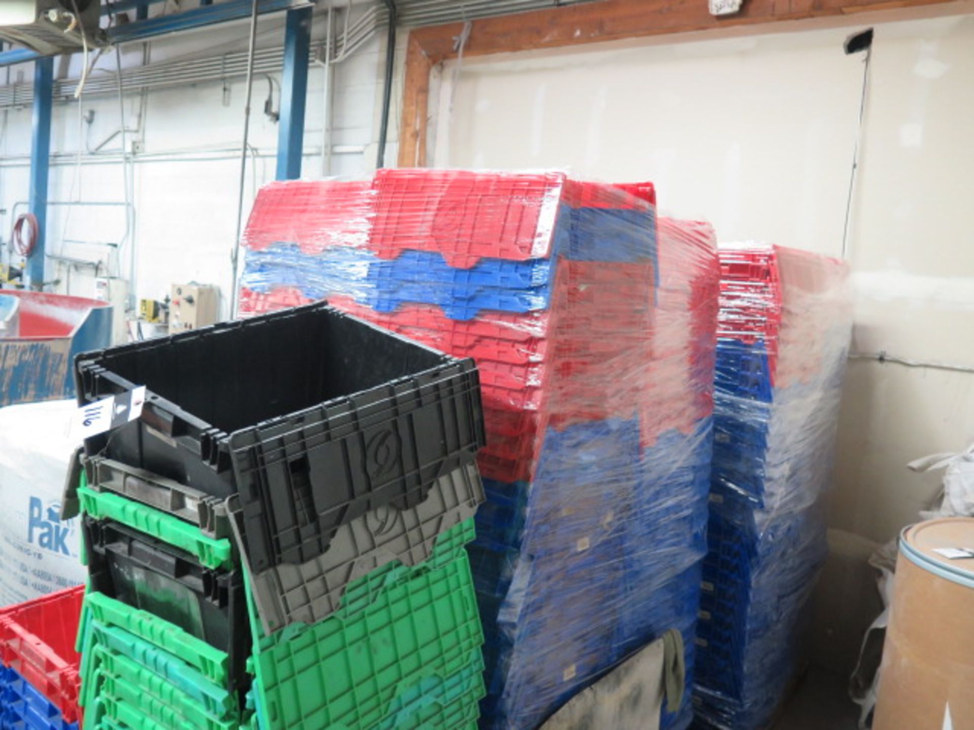 Plastic Crates (3-Pallets)(SOLD AS-IS - NO WARRANTY)