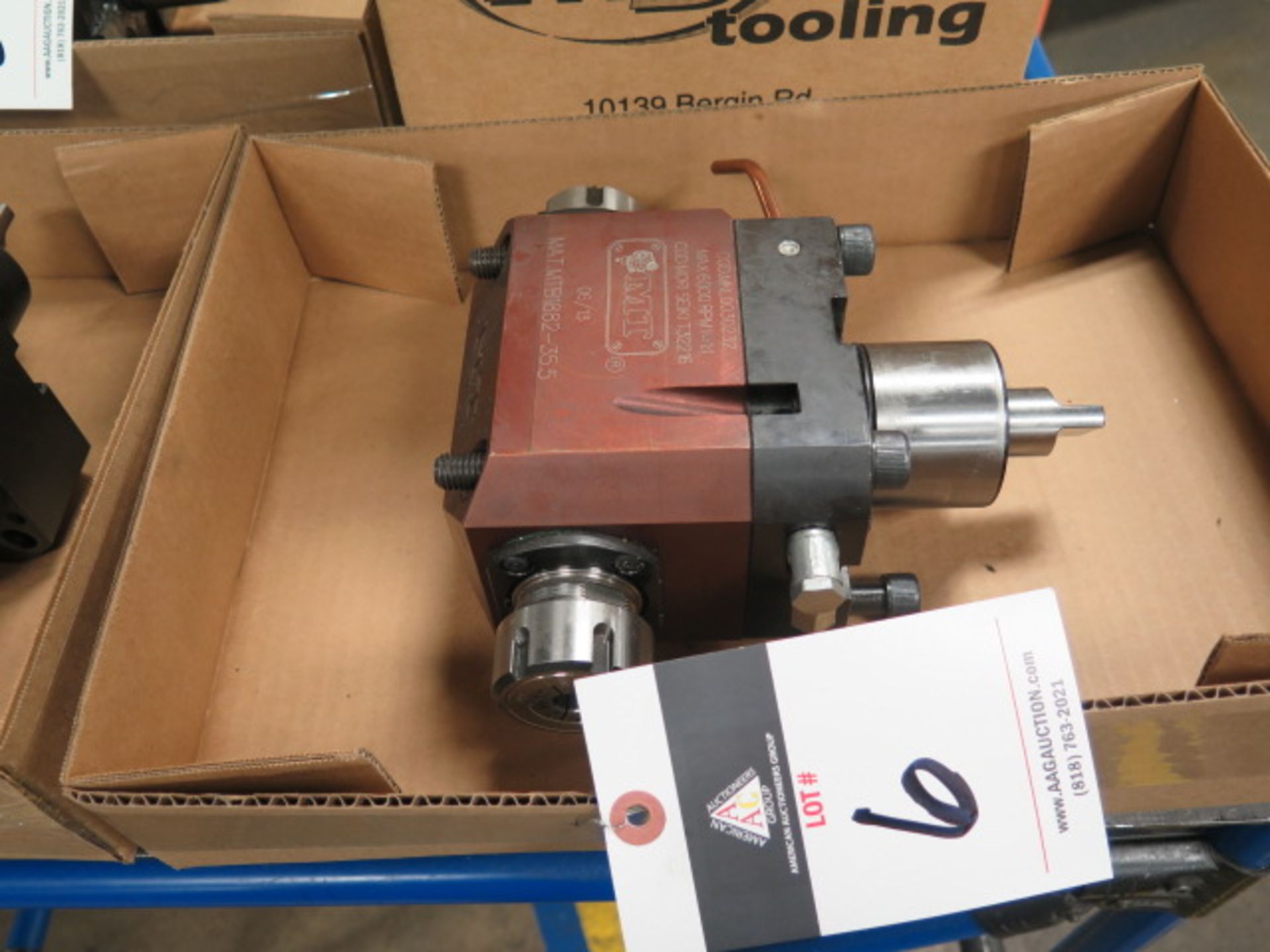 MT Twin Head Radial Drilling/Milling Head(SOLD AS-IS - NO WARRANTY)