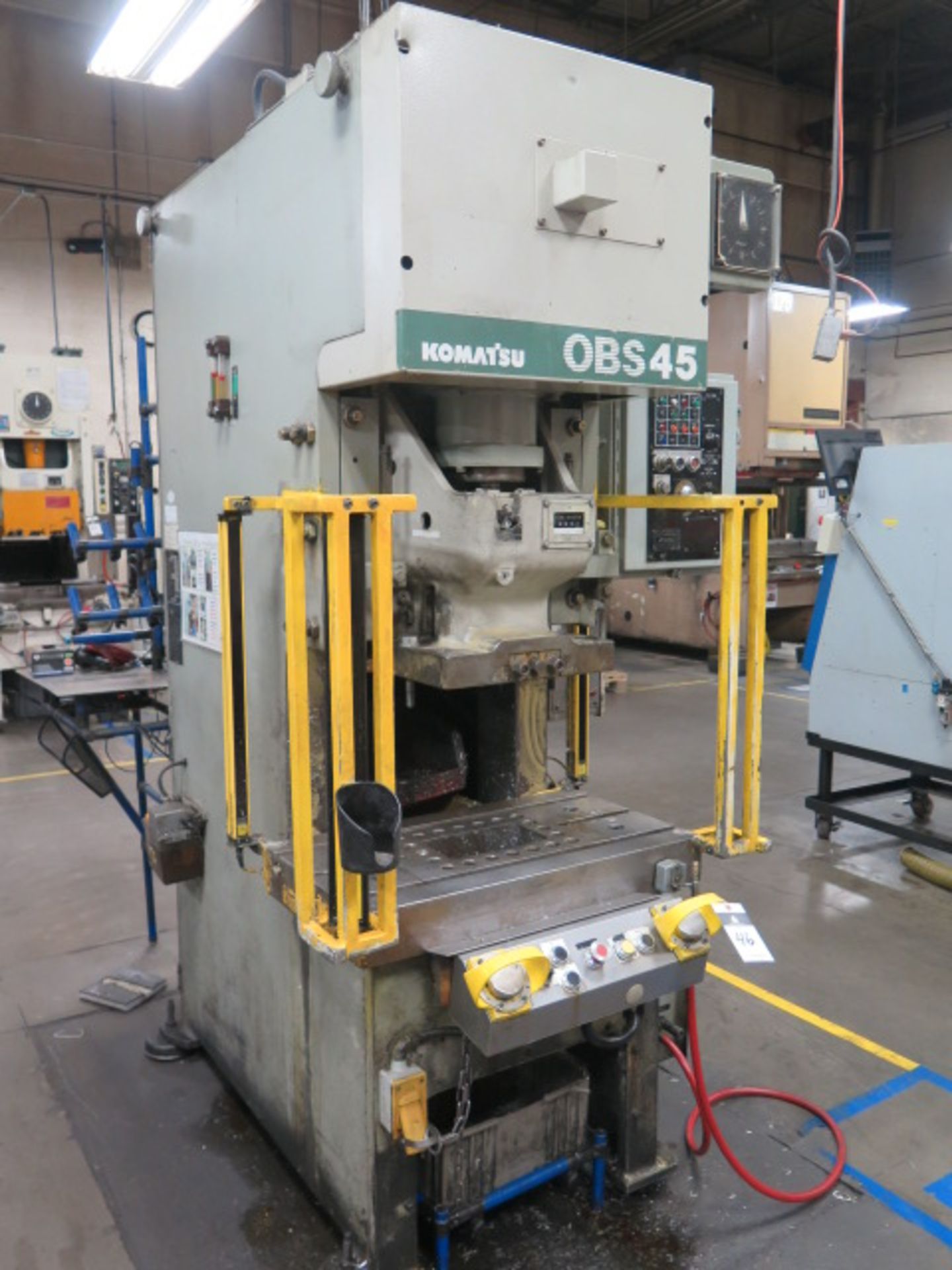 1999 Komatsu OBS45-32B 45 Ton Open Bac Hydraulic Press s/n 16368, 50-100 SPM, SOLD AS IS - Image 3 of 13