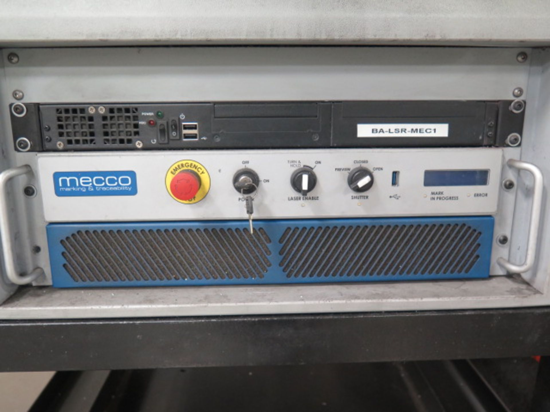2014 Mecco Marking and Traceability “WinLase LEC-1 MeccoMark” 20kWFiber Laser Marking, SOLD AS IS - Image 8 of 10