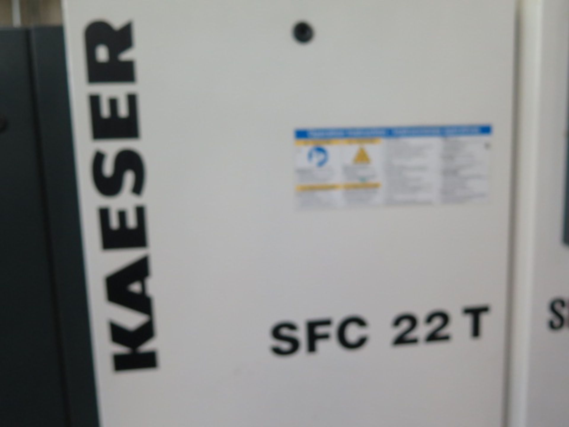 2008 Kaeser SFC227 Nitrogen Generation System w/ Kaeser Rotary Compressor, Booster Comp, SOLD AS IS - Image 3 of 15