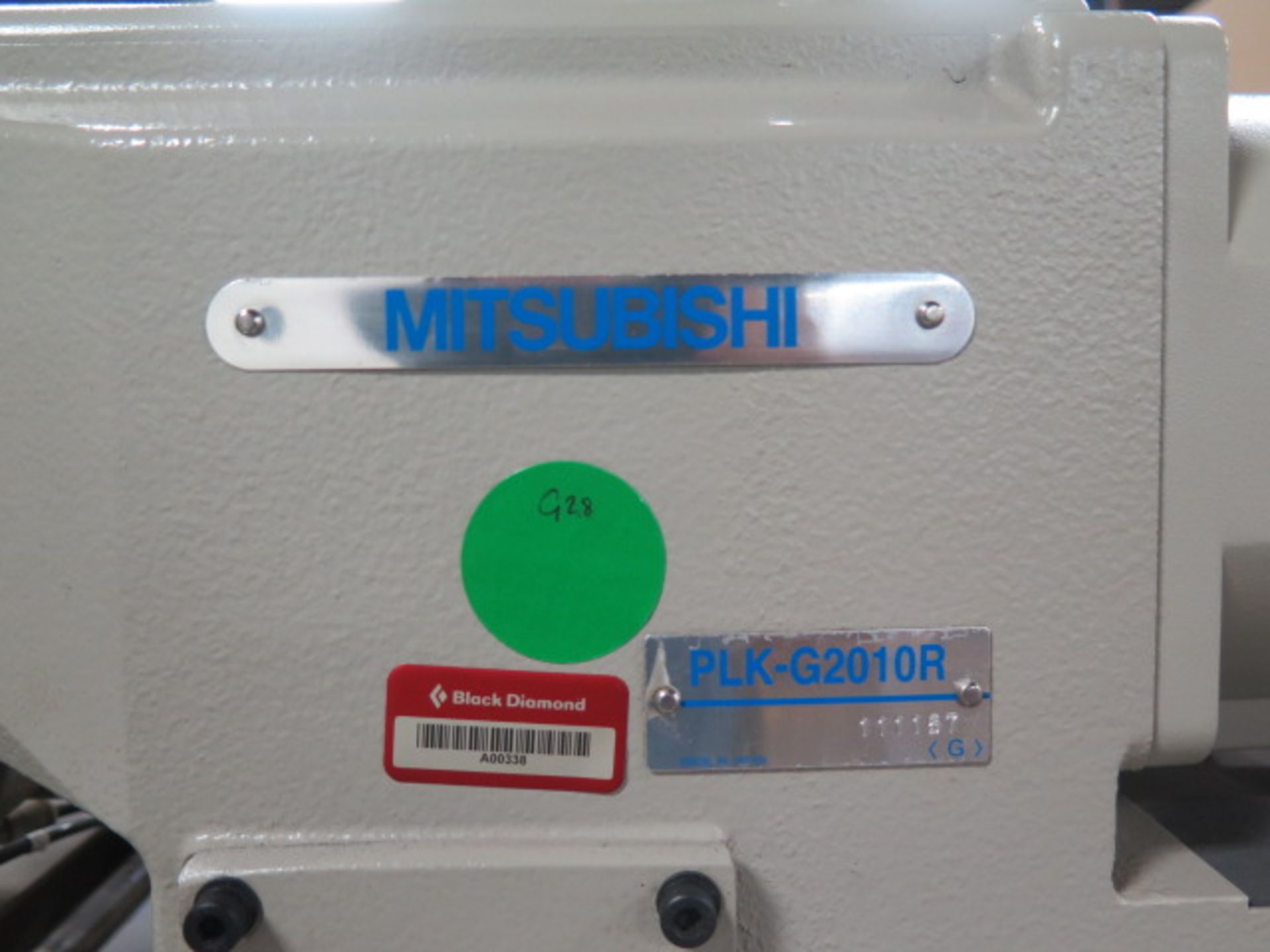 2011 Mitsubishi PLK-G2010R Industrial Sewing Machine s/n 111157 w/ Mits Touch Screen, SOLD AS IS - Image 6 of 11