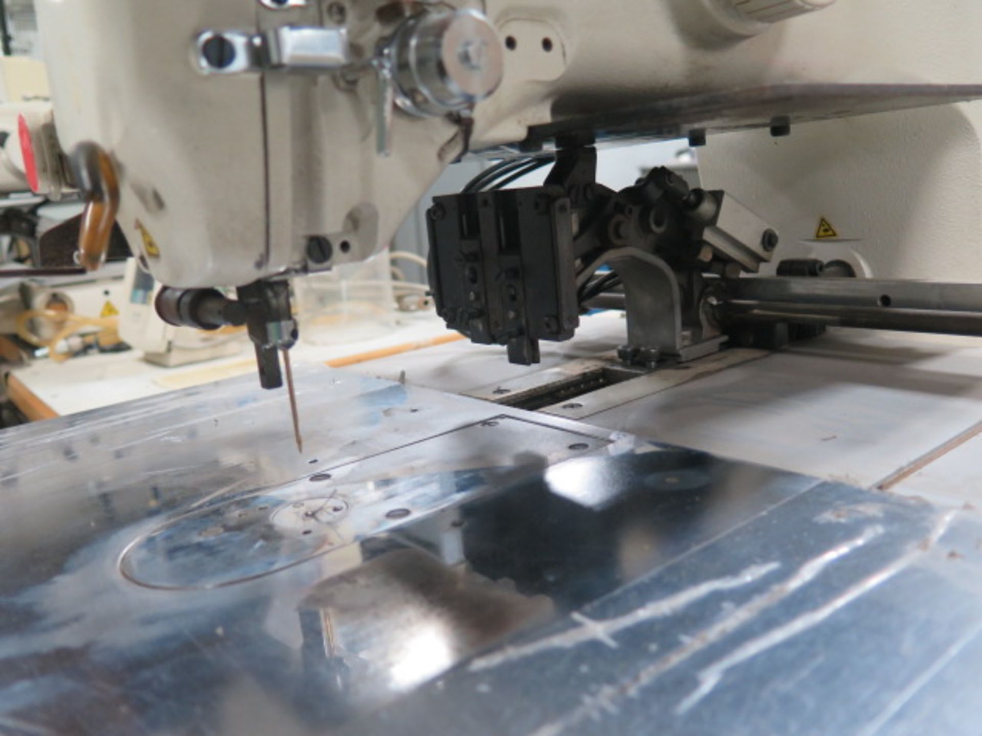 Juki AMS-210EN Industrial Sewing Machine s/n 2A3DF00034 w/ Juki IP-420 Controls, SOLD AS IS - Image 4 of 8