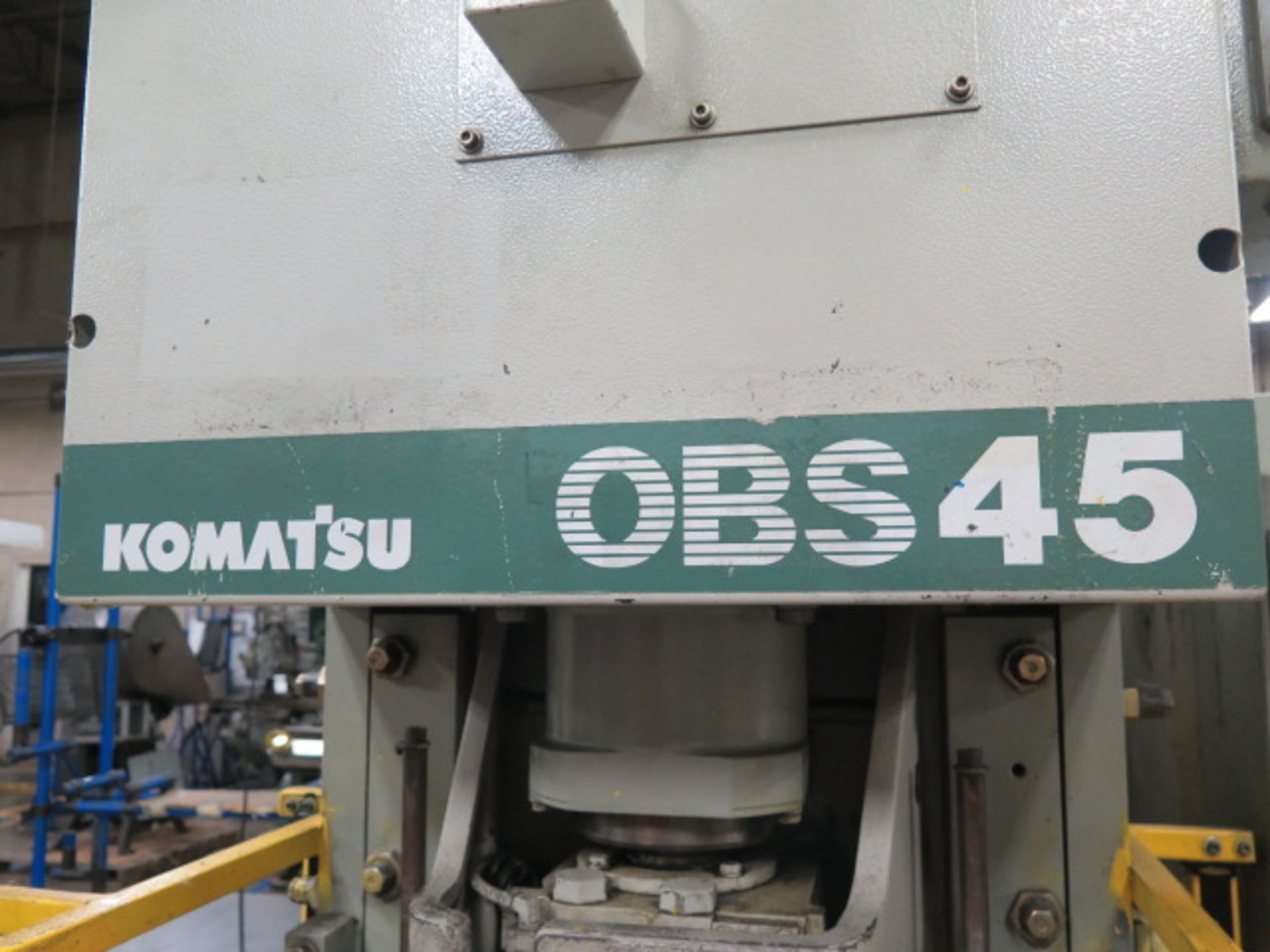 1999 Komatsu OBS45-32B 45 Ton Open Bac Hydraulic Press s/n 16368, 50-100 SPM, SOLD AS IS - Image 12 of 13