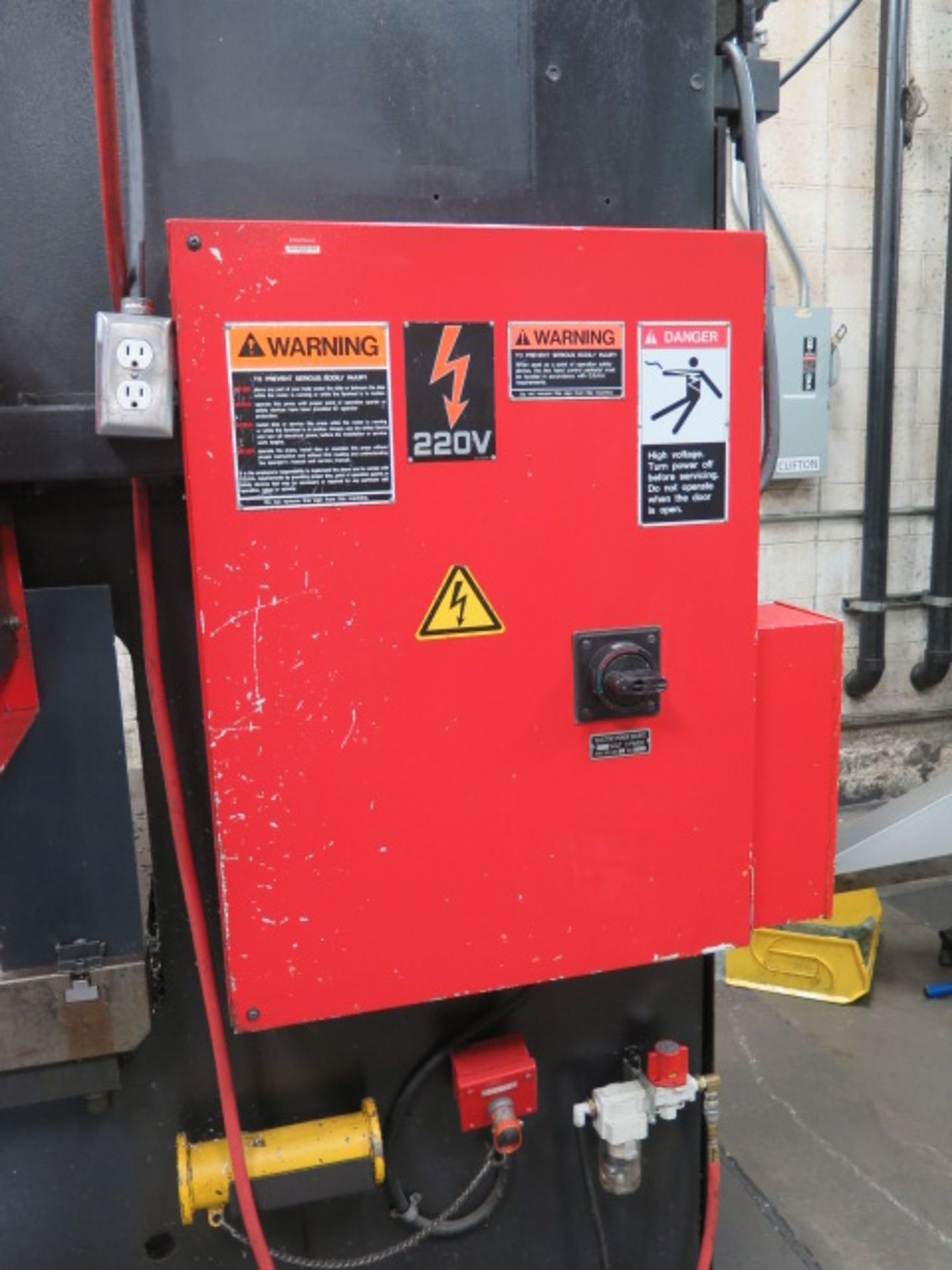 2006 Amada TP45EX 45 Metric Ton (49.5 Short Ton) Hydraulic Press s/n 72100691 SOLD AS IS - Image 13 of 14