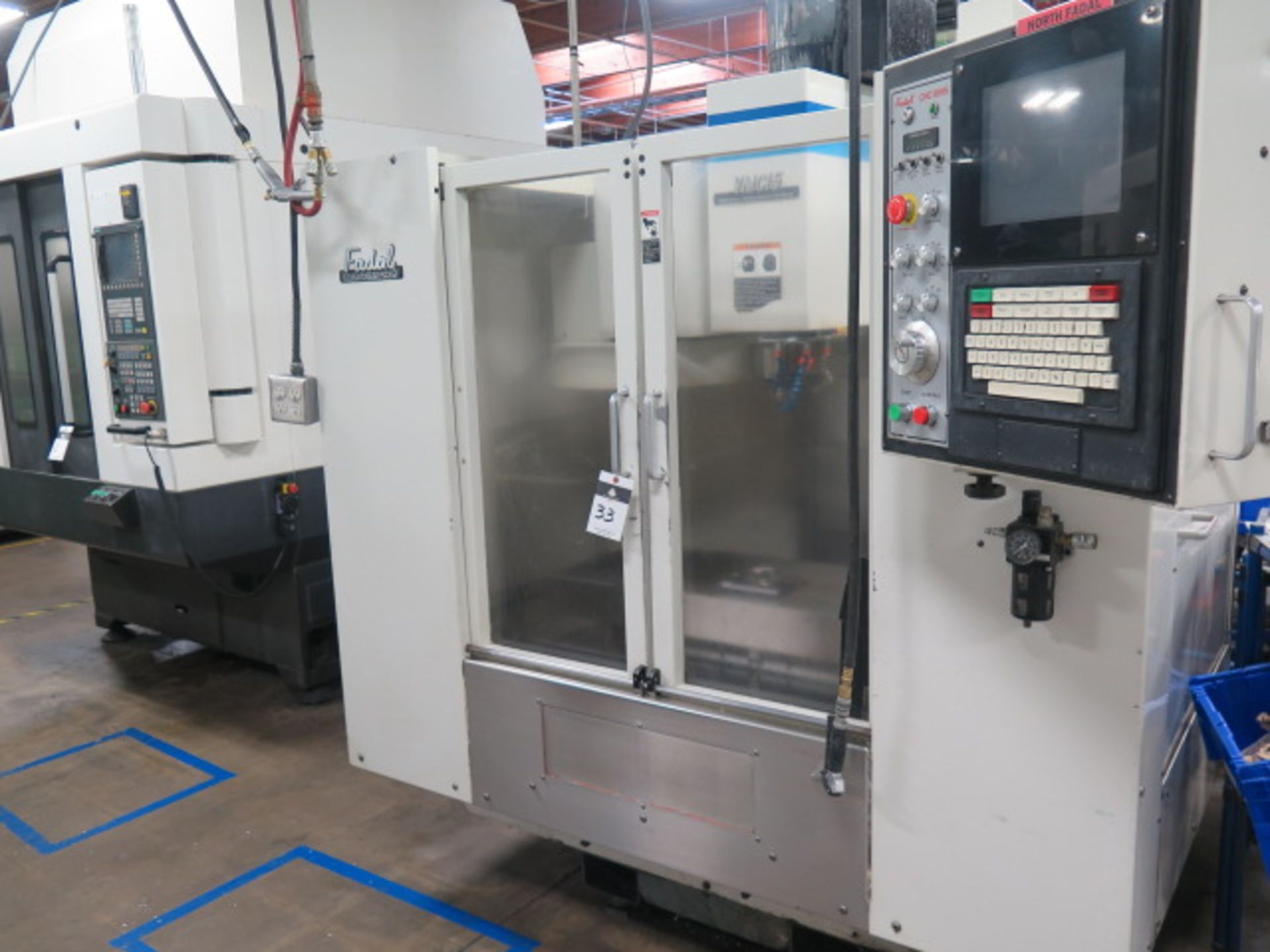1997 Fadal VMC15 4-Axis CNC Vertical Machining Center s/n 9709248 w/ Fadal CNC88HS Cont, SOLD AS IS - Image 3 of 13
