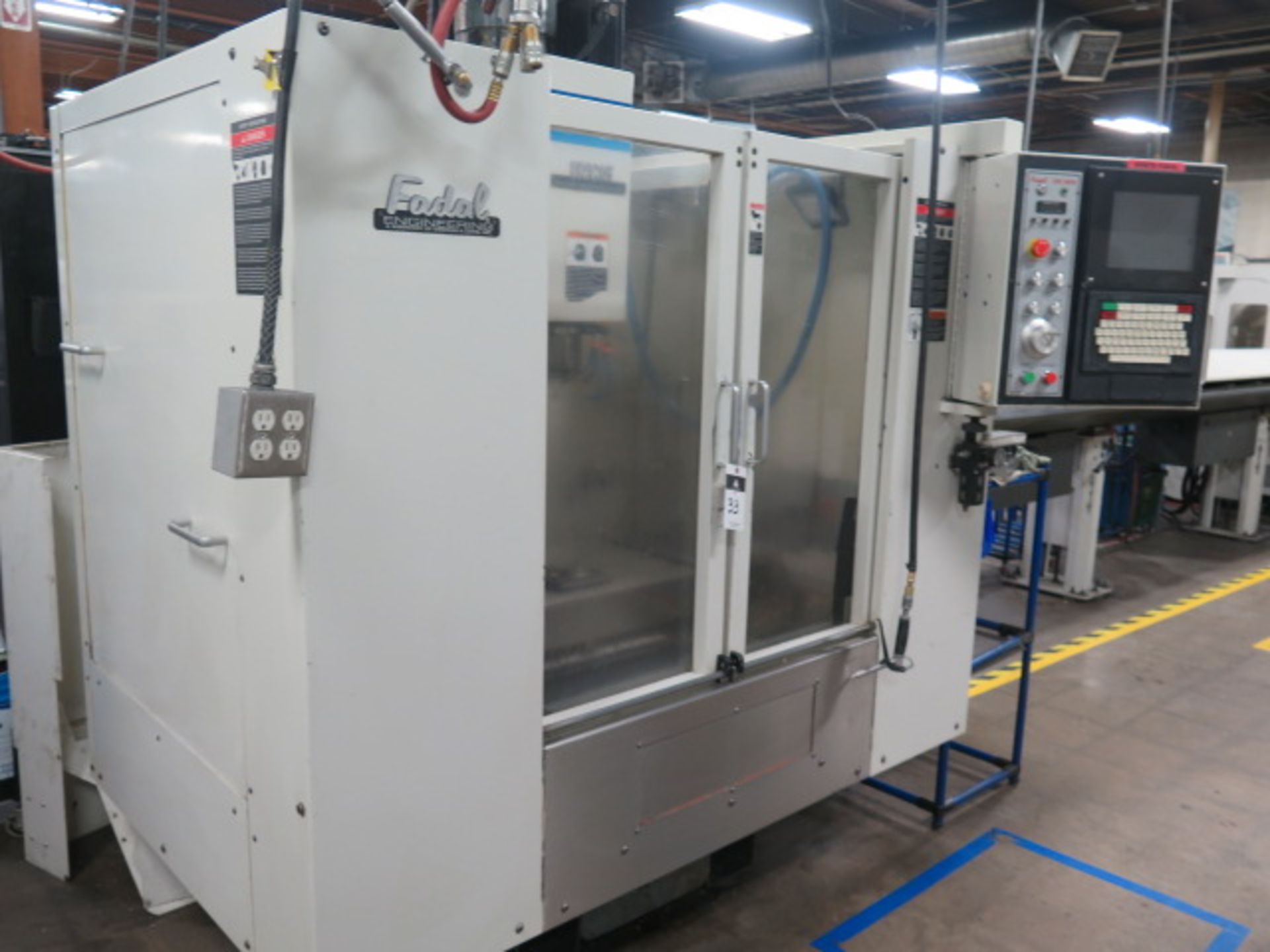 1997 Fadal VMC15 4-Axis CNC Vertical Machining Center s/n 9709248 w/ Fadal CNC88HS Cont, SOLD AS IS - Image 2 of 13