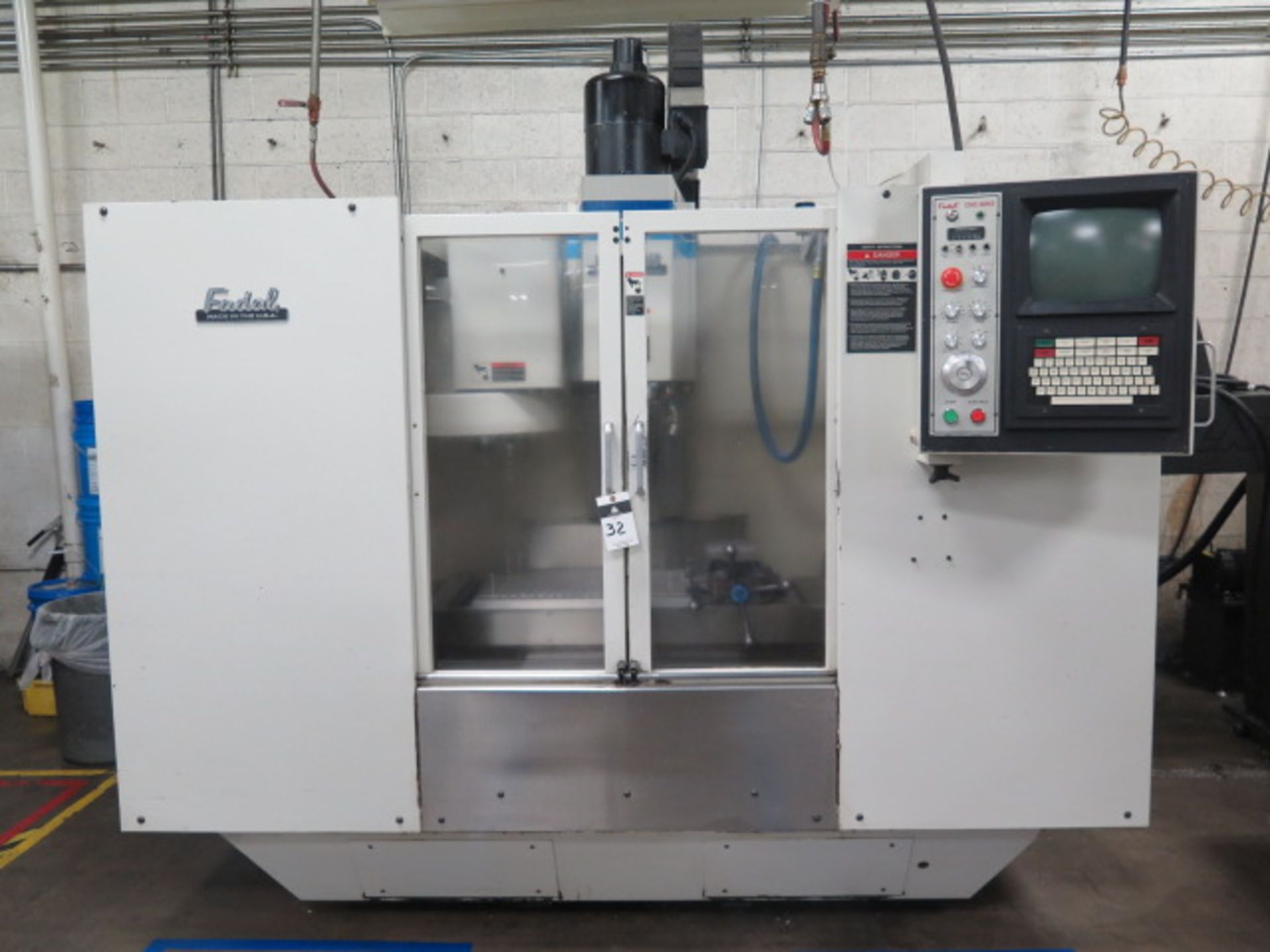 1995 Fadal VMC3016 4-Axis CNC Vertical Machining Center s/n 9510094 w/ Fadal CNC88HS, SOLD AS IS