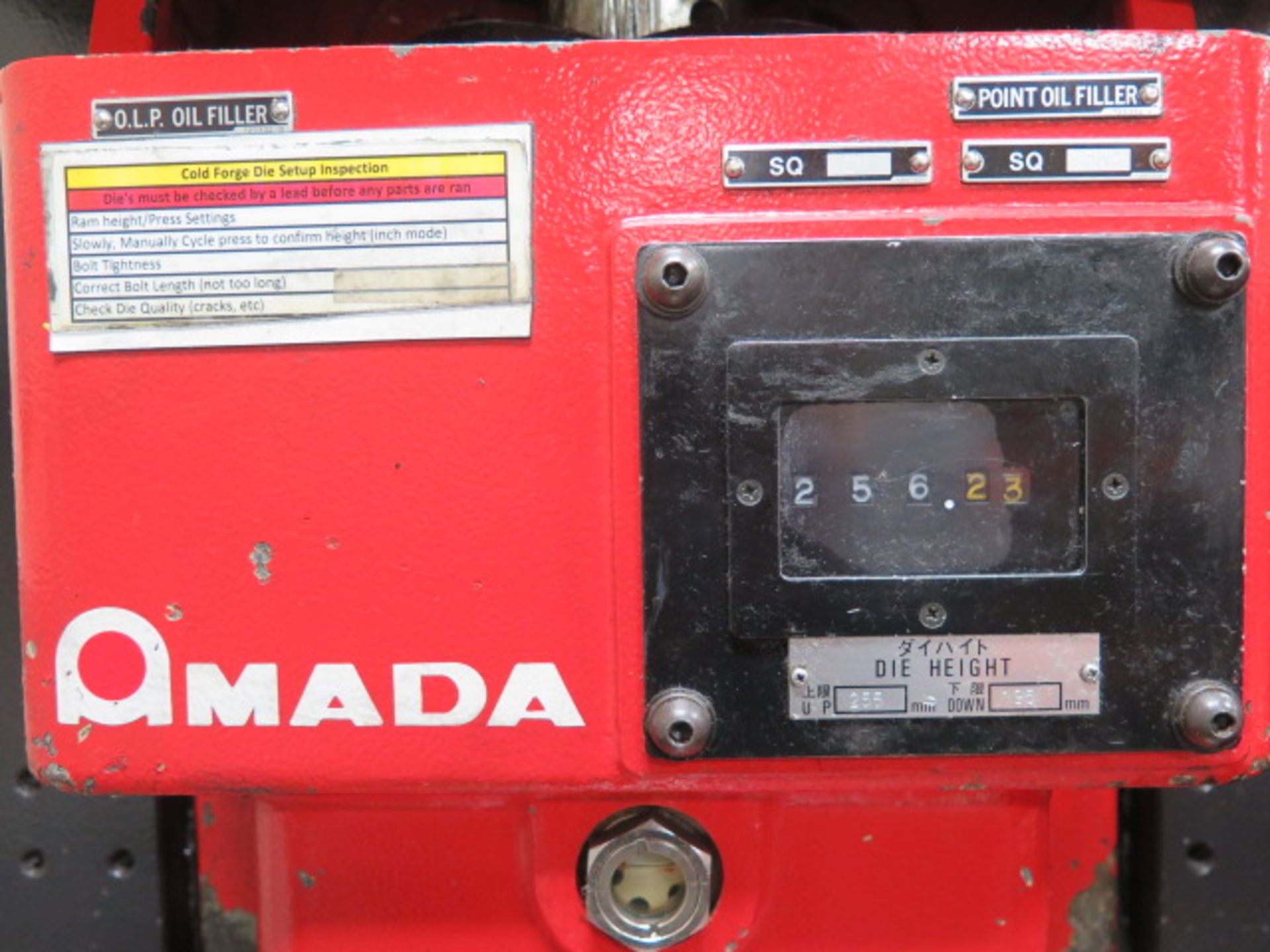 2006 Amada TP45EX 45 Metric Ton (49.5 Short Ton) Hydraulic Press s/n 72100691 SOLD AS IS - Image 10 of 14