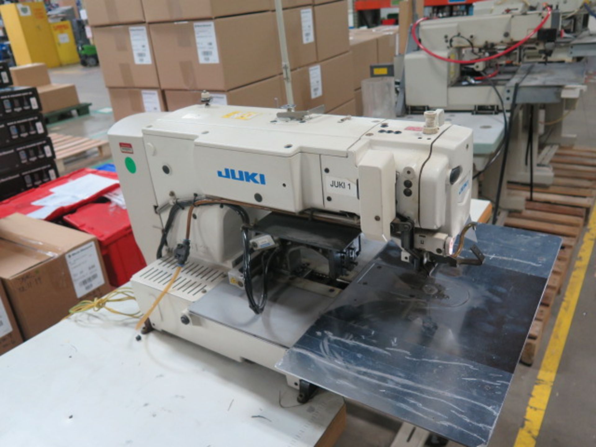 Juki AMS-210EN Industrial Sewing Machine s/n 2A3DF00034 w/ Juki IP-420 Controls, SOLD AS IS - Image 3 of 8