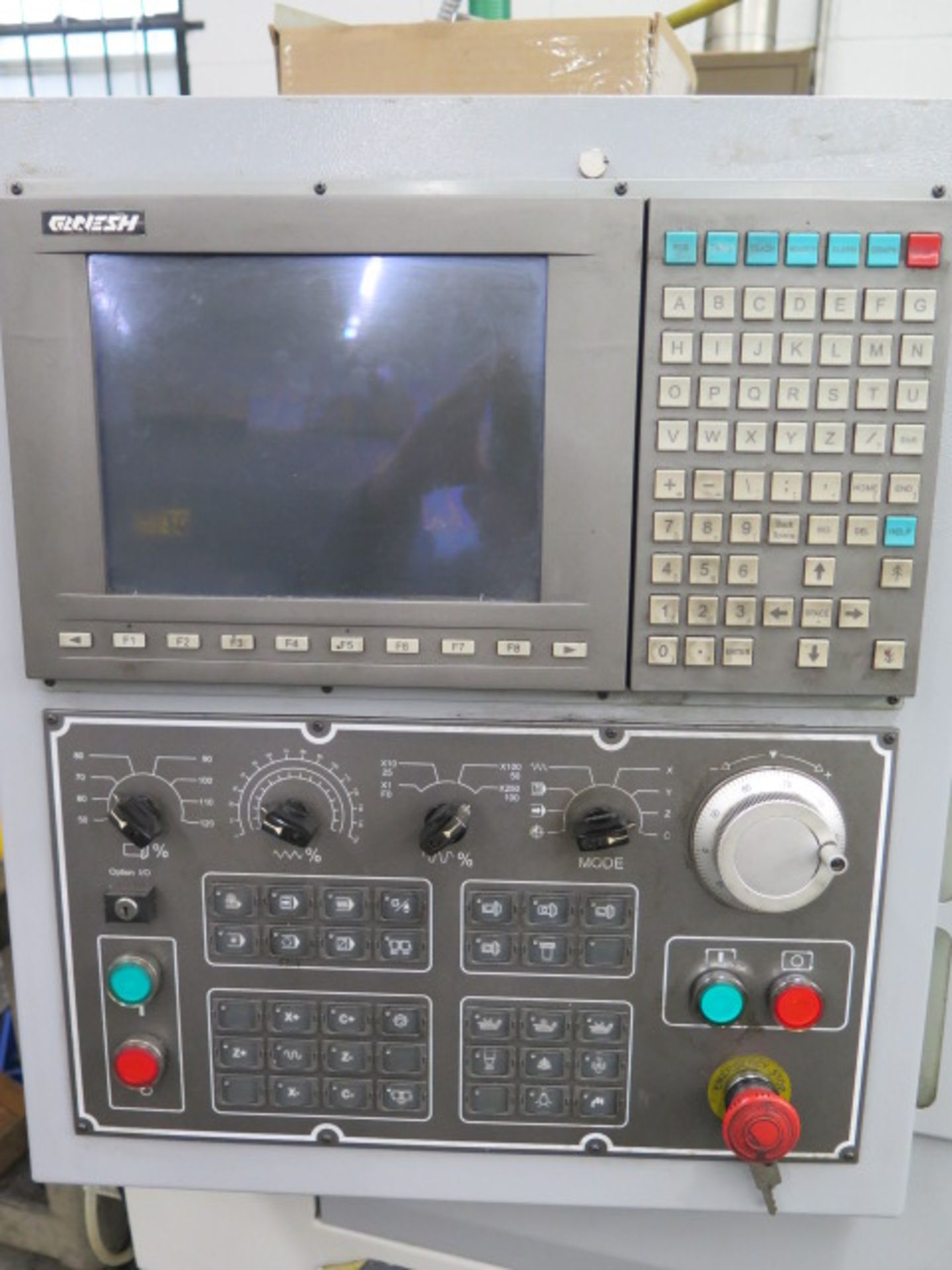 2010 Ganesh Cyclone-32GT CNC Cross Slide Turning Center s/n CS991101 w/ Ganesh Controls, 8-Station T - Image 5 of 16