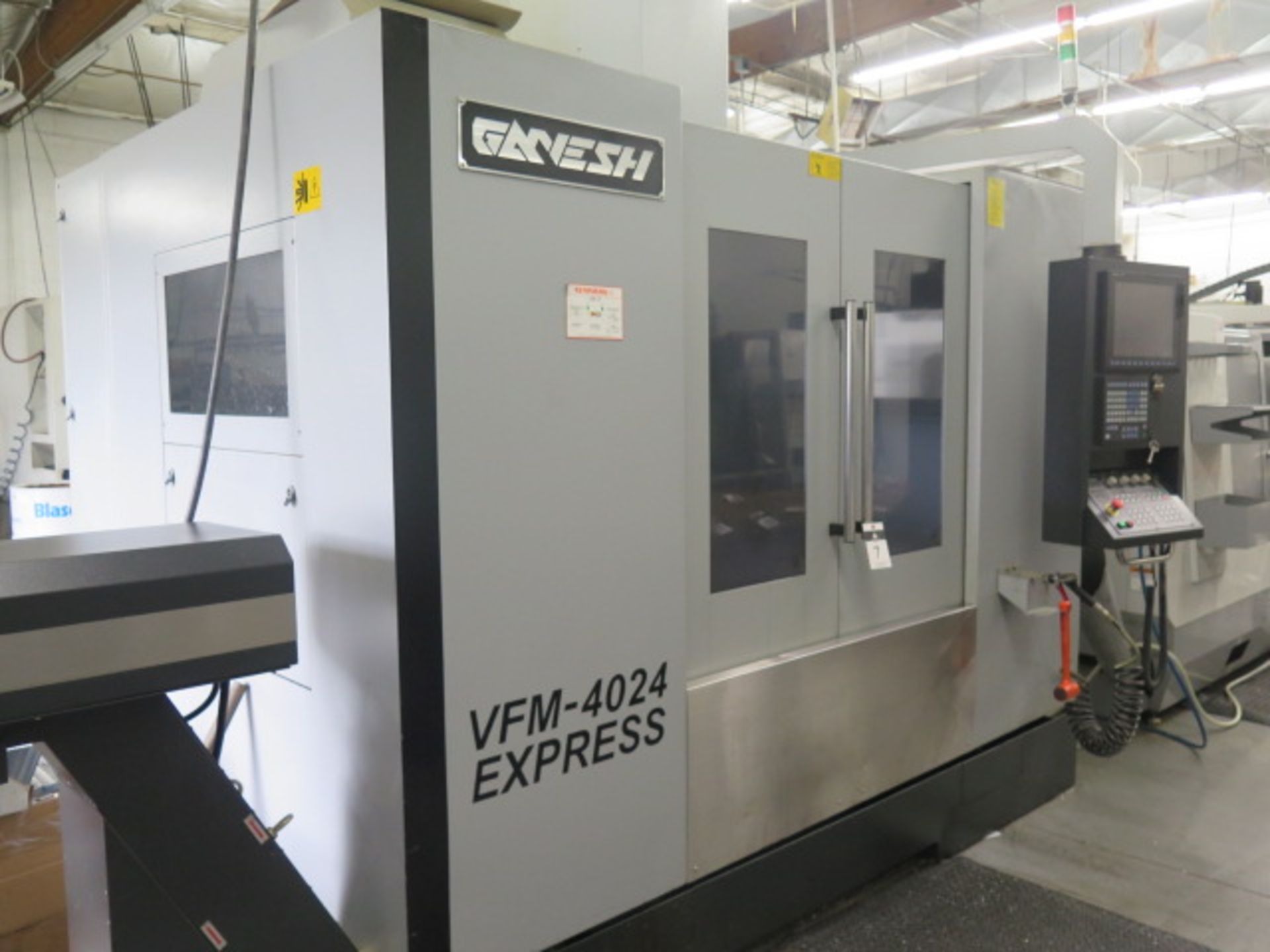 2015 Ganesh VFM-4020 EXPRESS CNC Vertical Machining Center s/n 106L1071506 w/ Mitsubishi M700 Contr - Image 2 of 21