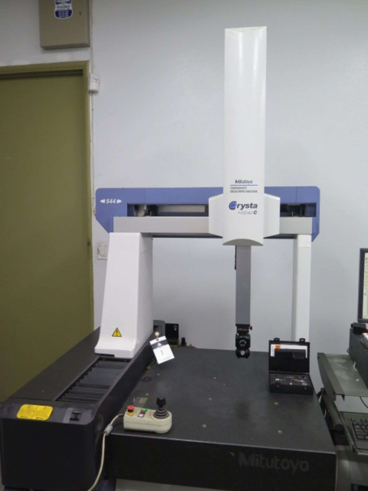 2004 Mitutoyo Crysta-Apex C544 mdl. 4086M-3111 CMM s/n 0415411 w/Renishaw PH10T (Needs Repair) - Image 2 of 13