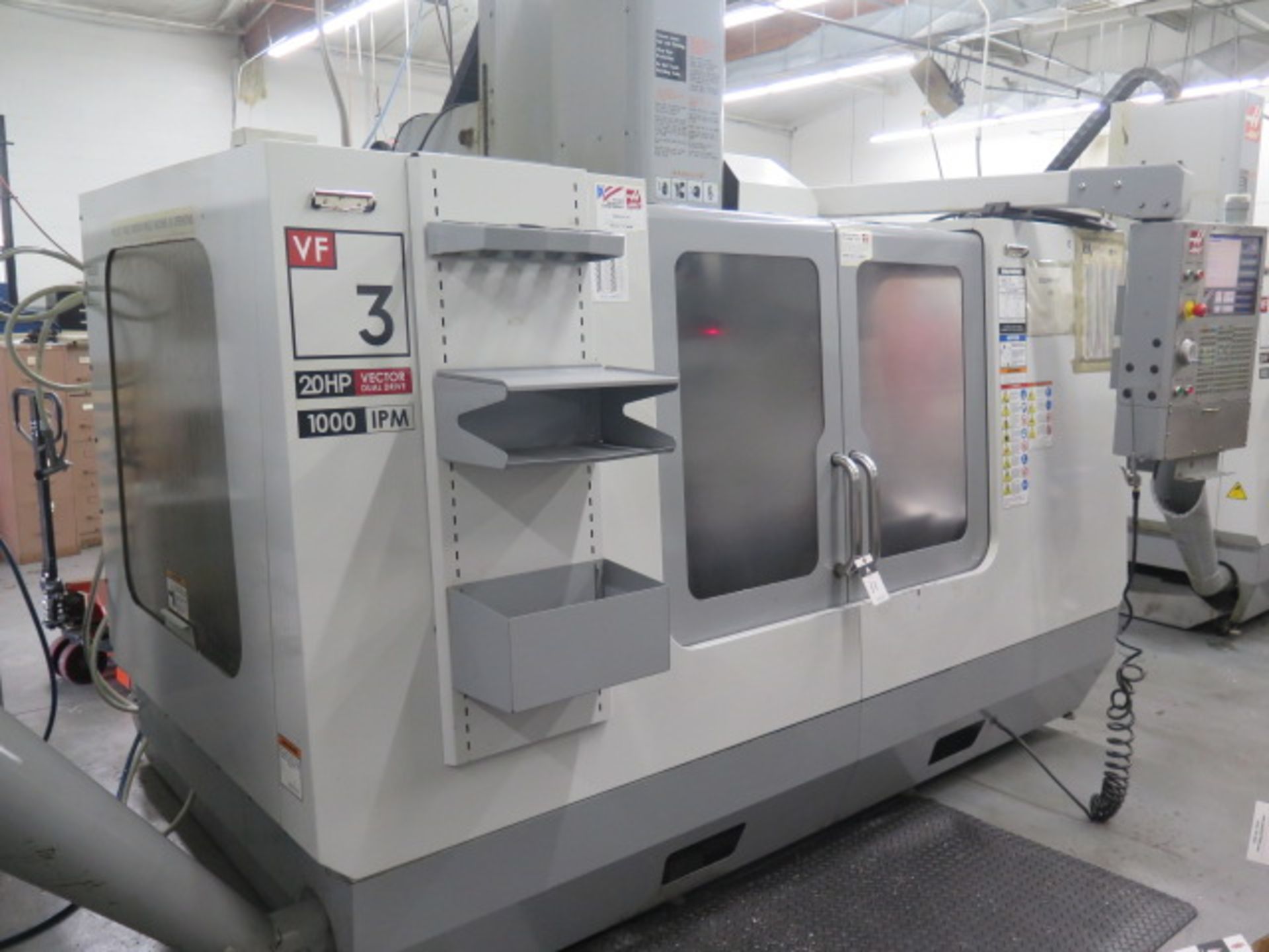 2007 Haas VF-34D CNC Vertical Machining Center s/n 1055003 w/ Haas Controls, 20-Station ATC, CAT-40 - Image 2 of 16