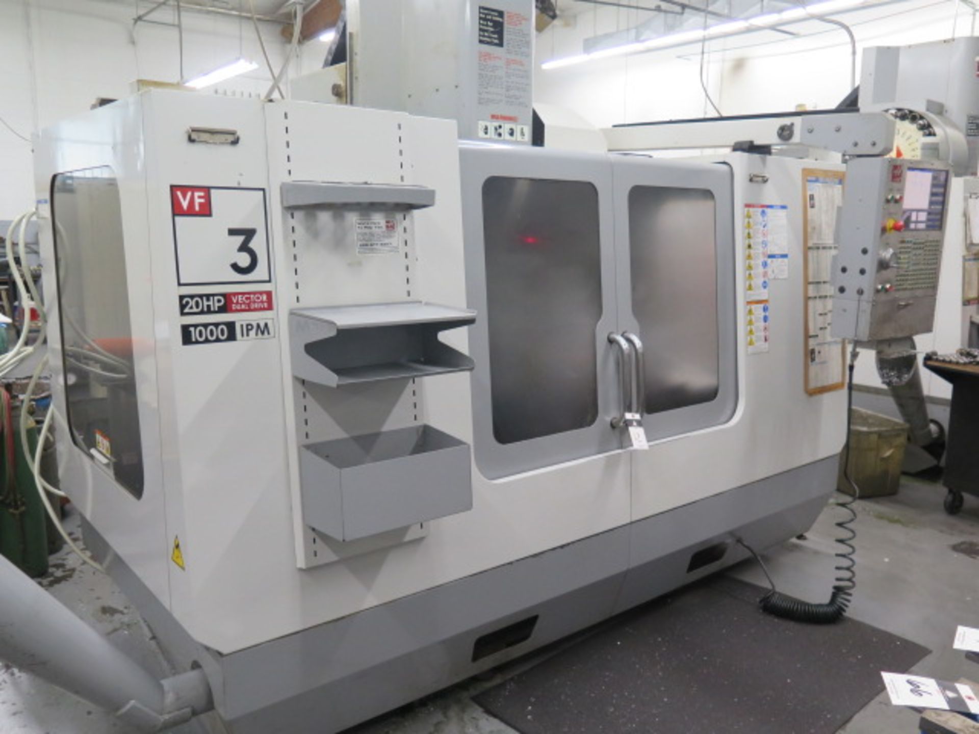 2007 Haas VF-34D CNC Vertical Machining Center s/n 1058476 w/ Haas Controls, 20-Station ATC, CAT-40 - Image 2 of 18