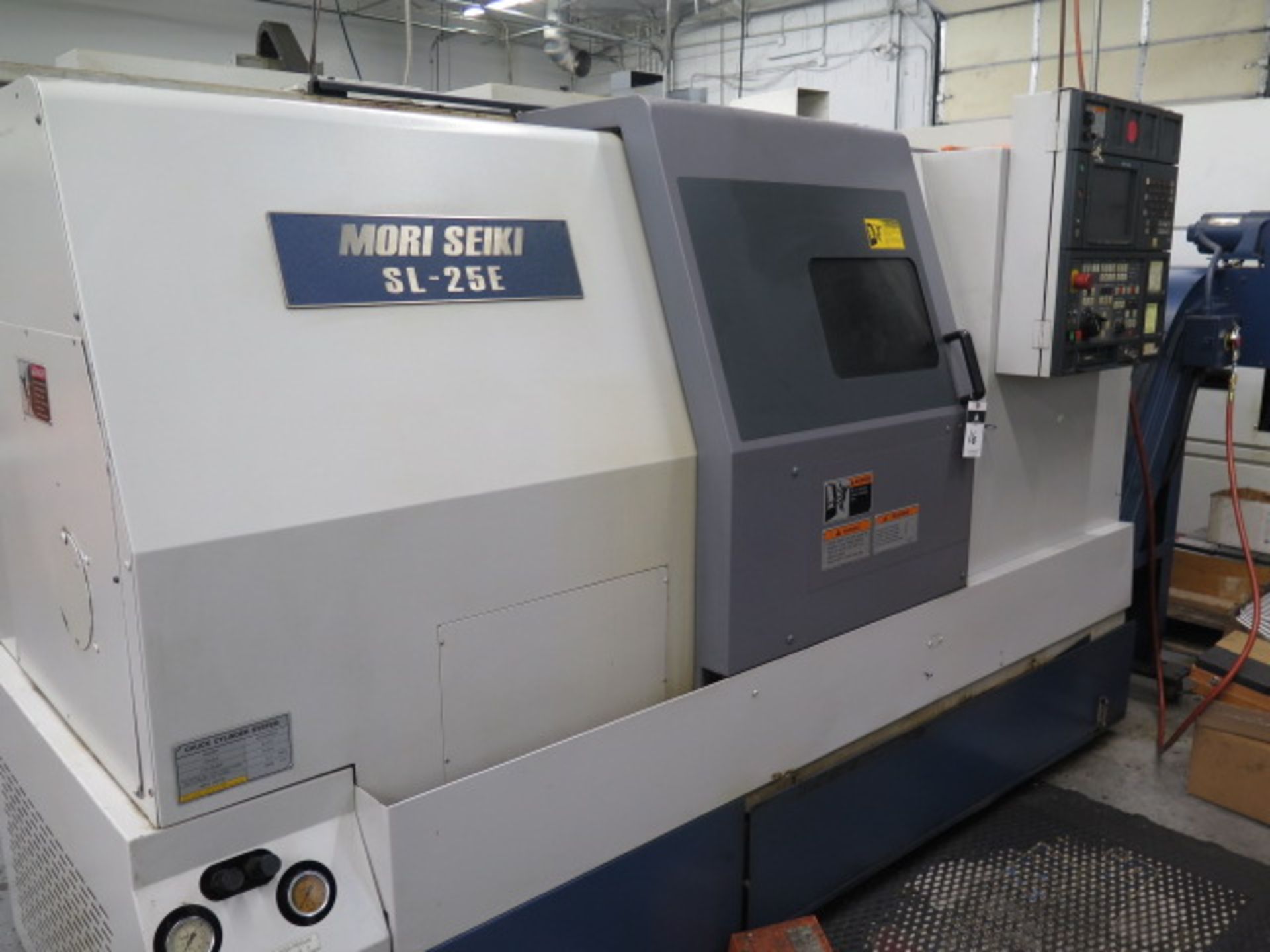 2000 Mori Seiki SL-25E CNC Turning Center s/n 8304 w/ Mori Seiki MSC-500 Controls, Tool Presetter, - Image 3 of 13