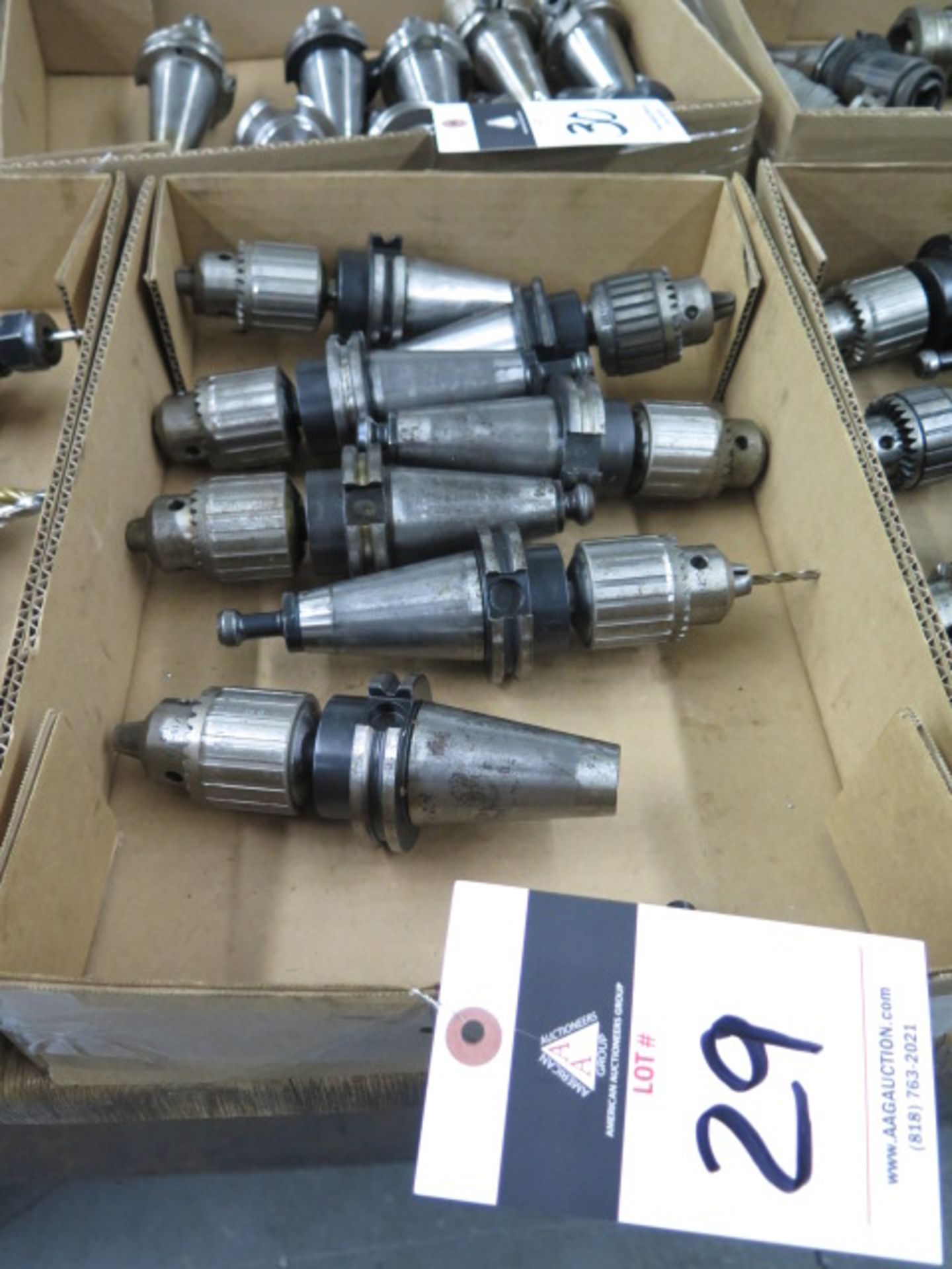 CAT-40 Taper Drill Chucks (7)