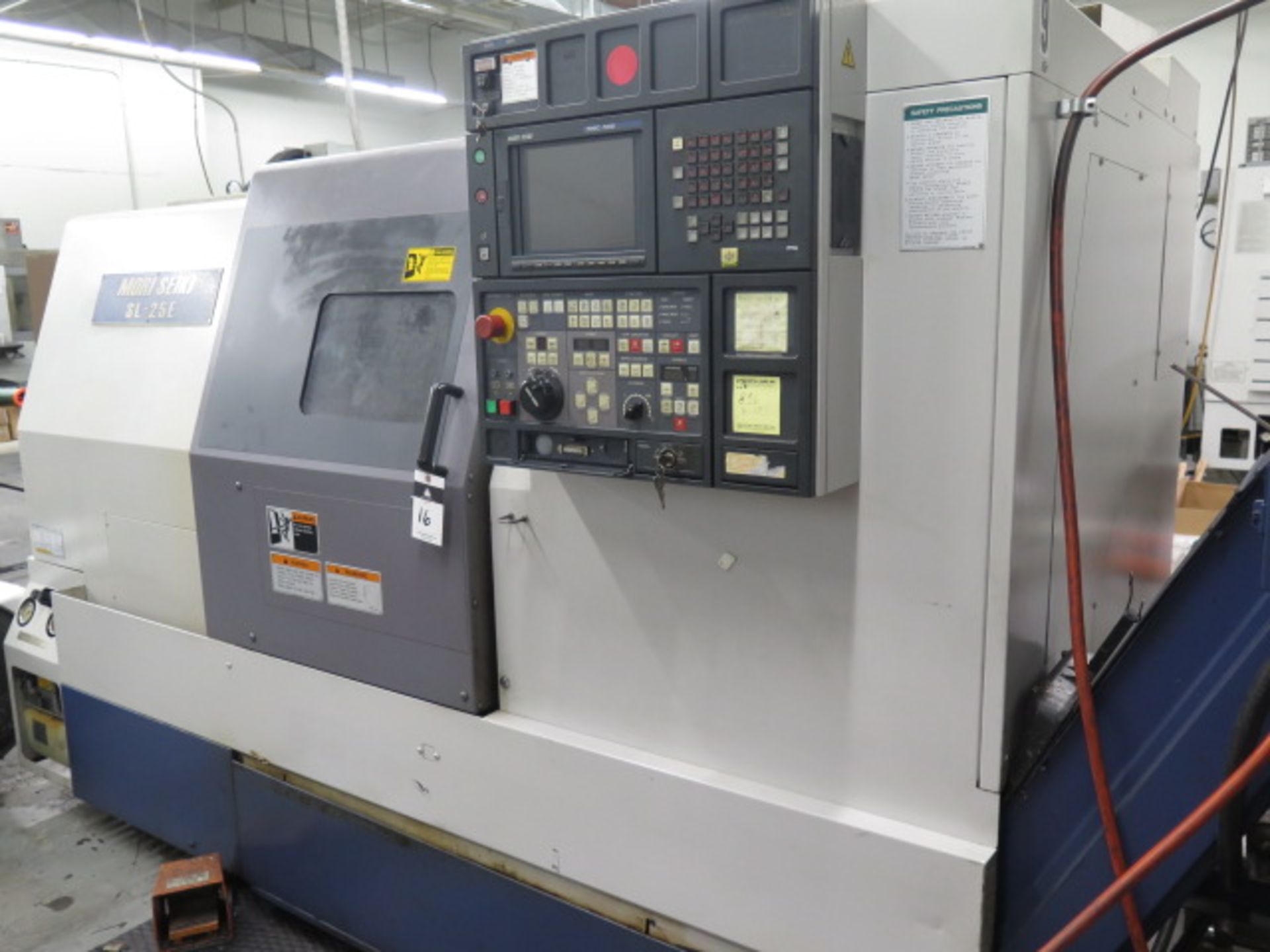 2000 Mori Seiki SL-25E CNC Turning Center s/n 8304 w/ Mori Seiki MSC-500 Controls, Tool Presetter, - Image 2 of 13