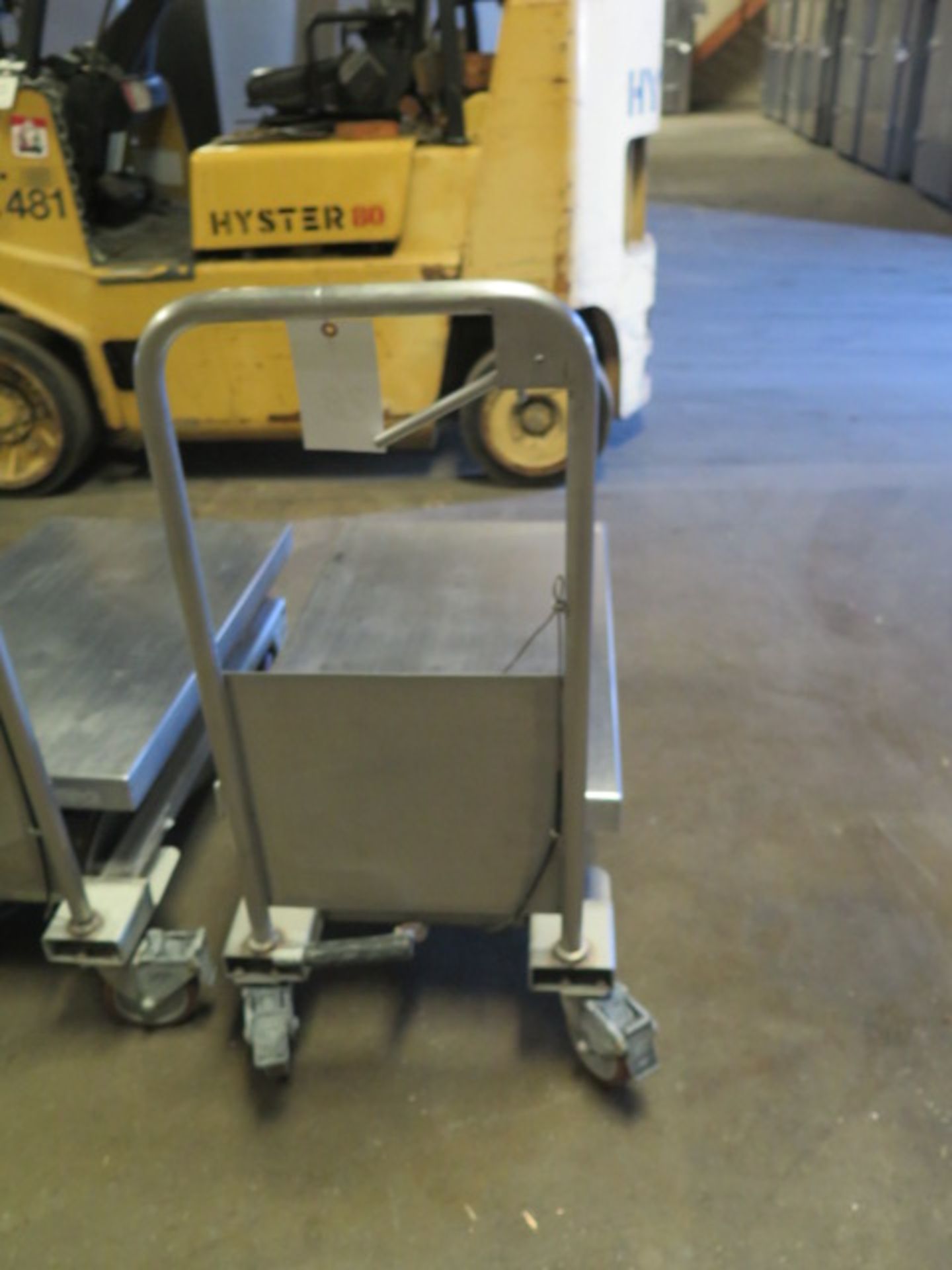 Stainless Steel Hydraulic Lift Cart - Image 3 of 3
