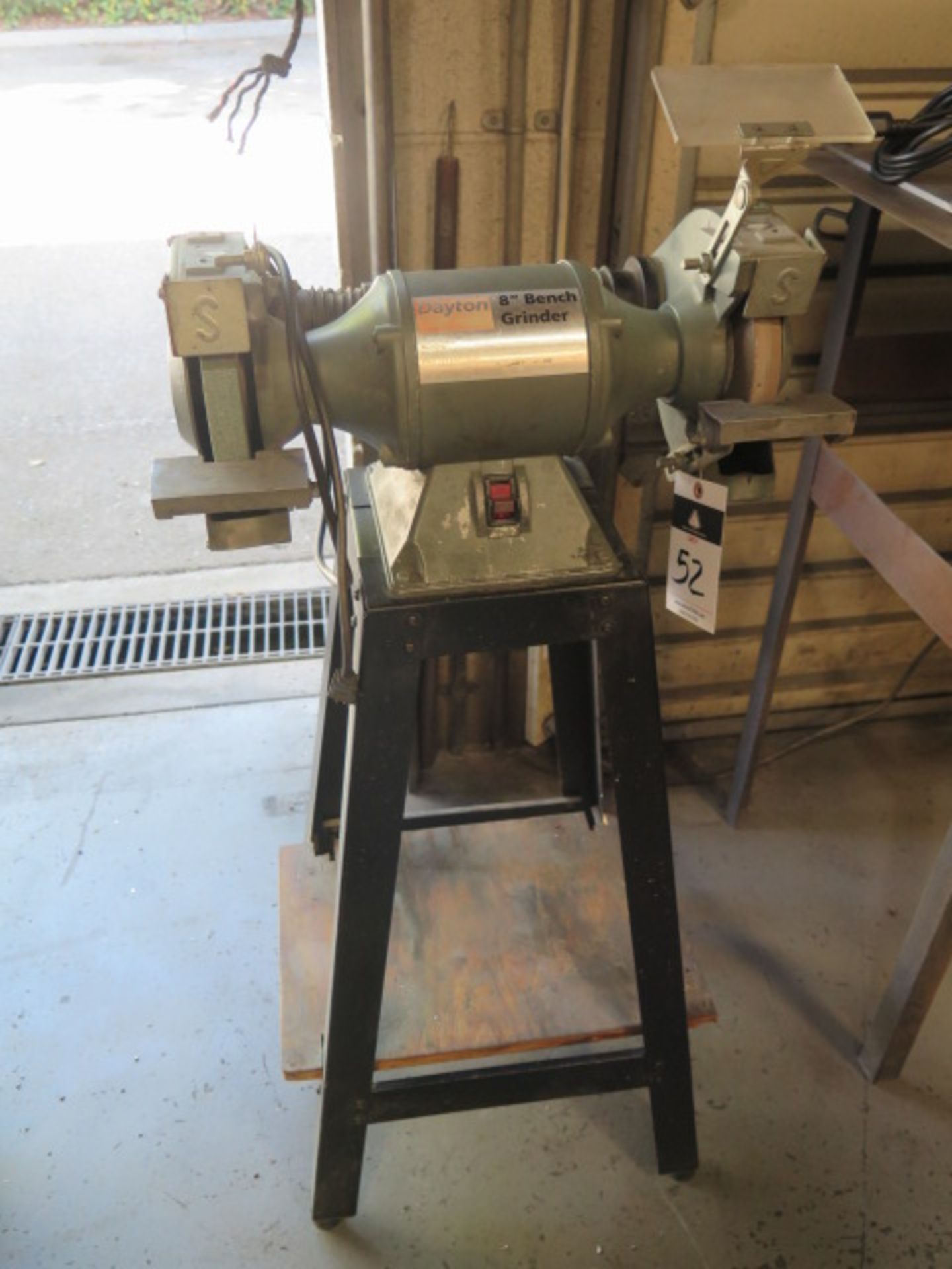 Dayton 8" Pedestal Grinder