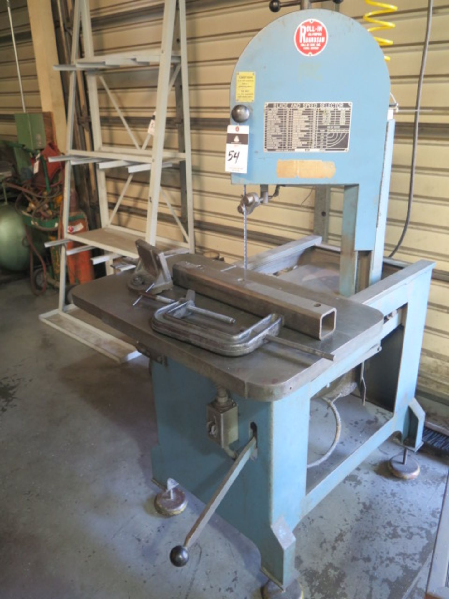 Roll-In Vertical Band Saw