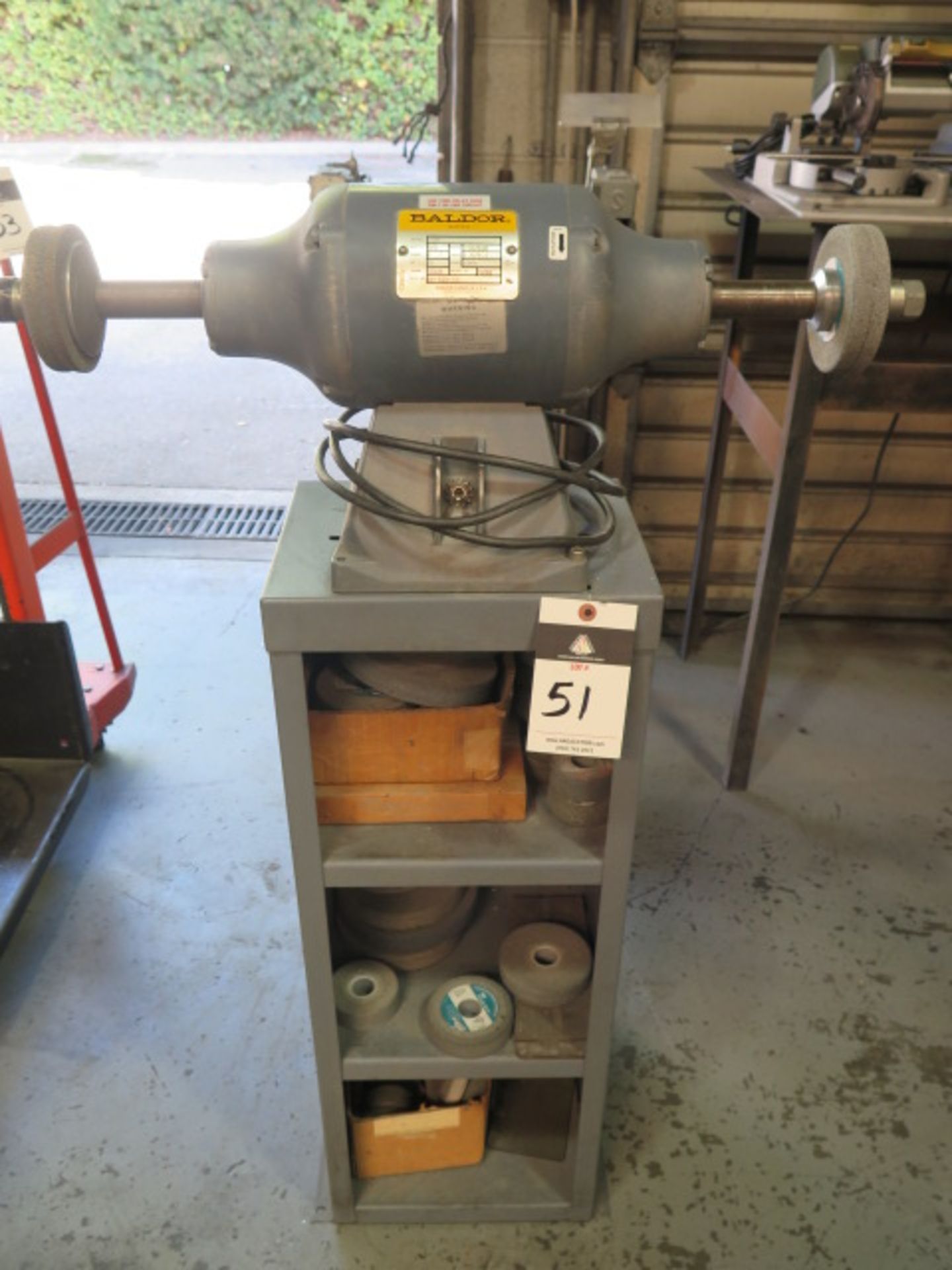 Baldor 3/4Hp Pedestal Buffer