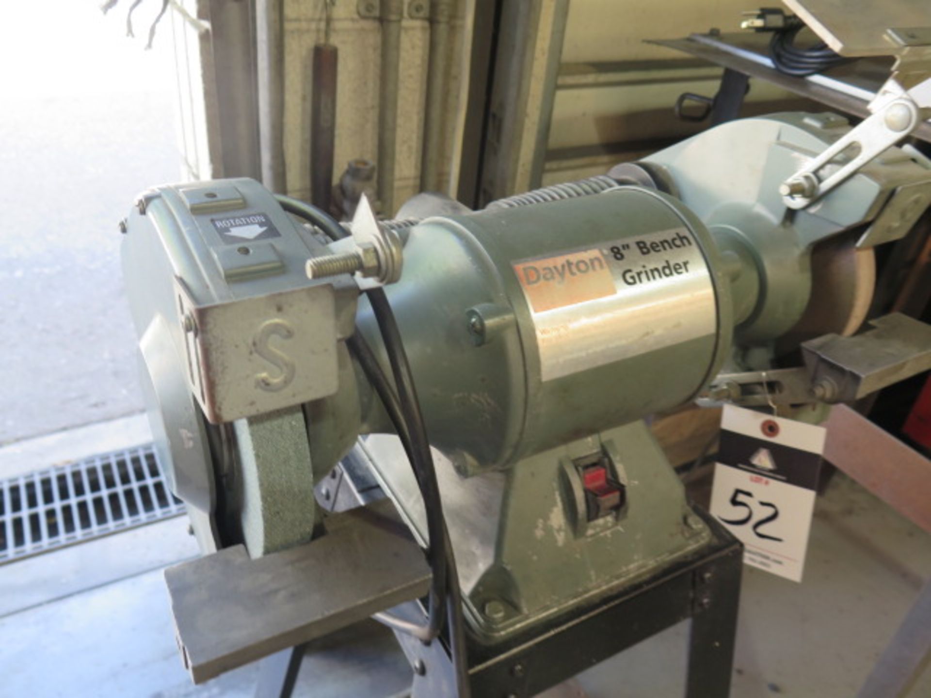 Dayton 8" Pedestal Grinder - Image 3 of 4