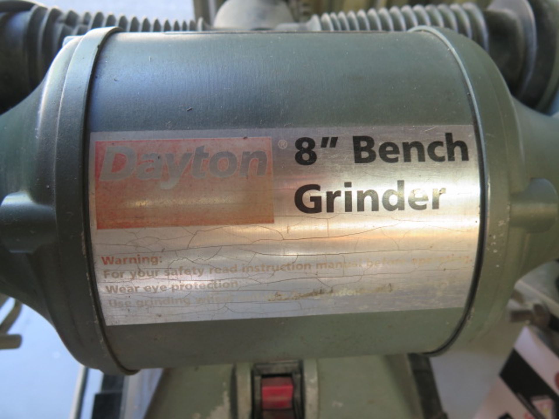 Dayton 8" Pedestal Grinder - Image 4 of 4