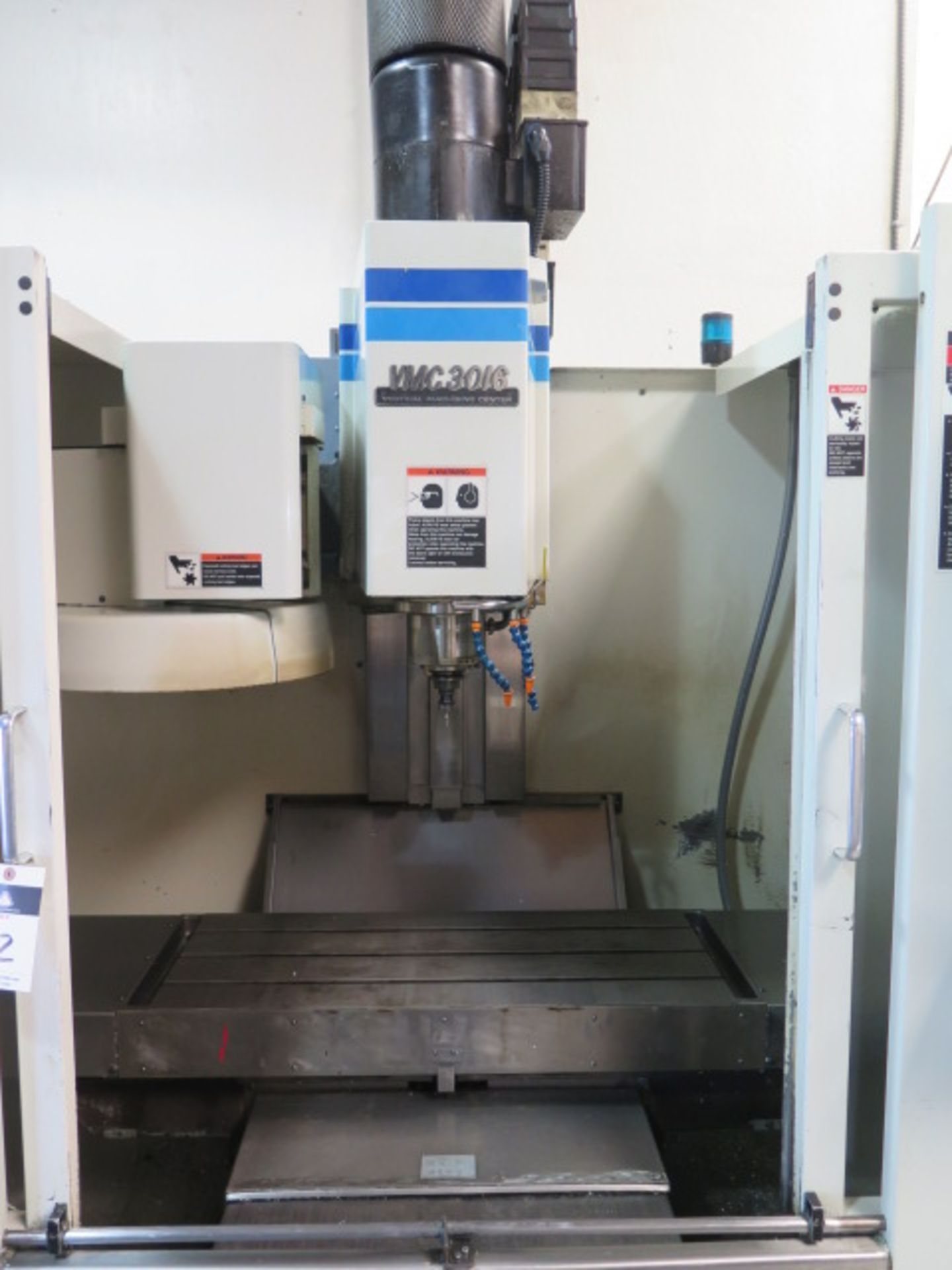 Fadal VMC3016 CNC Vertical Machining Center s/n 9307630 w/ Fadal CNC88HS Controls, 21-Station ATC, - Image 4 of 12